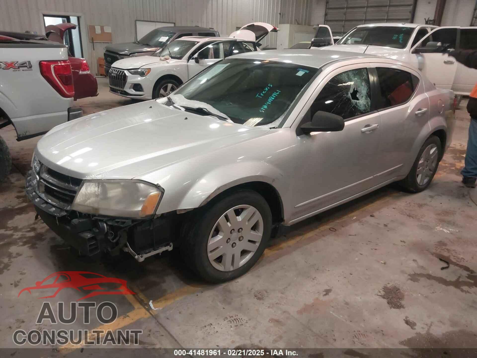 DODGE AVENGER 2012 - 1C3CDZAB5CN134018