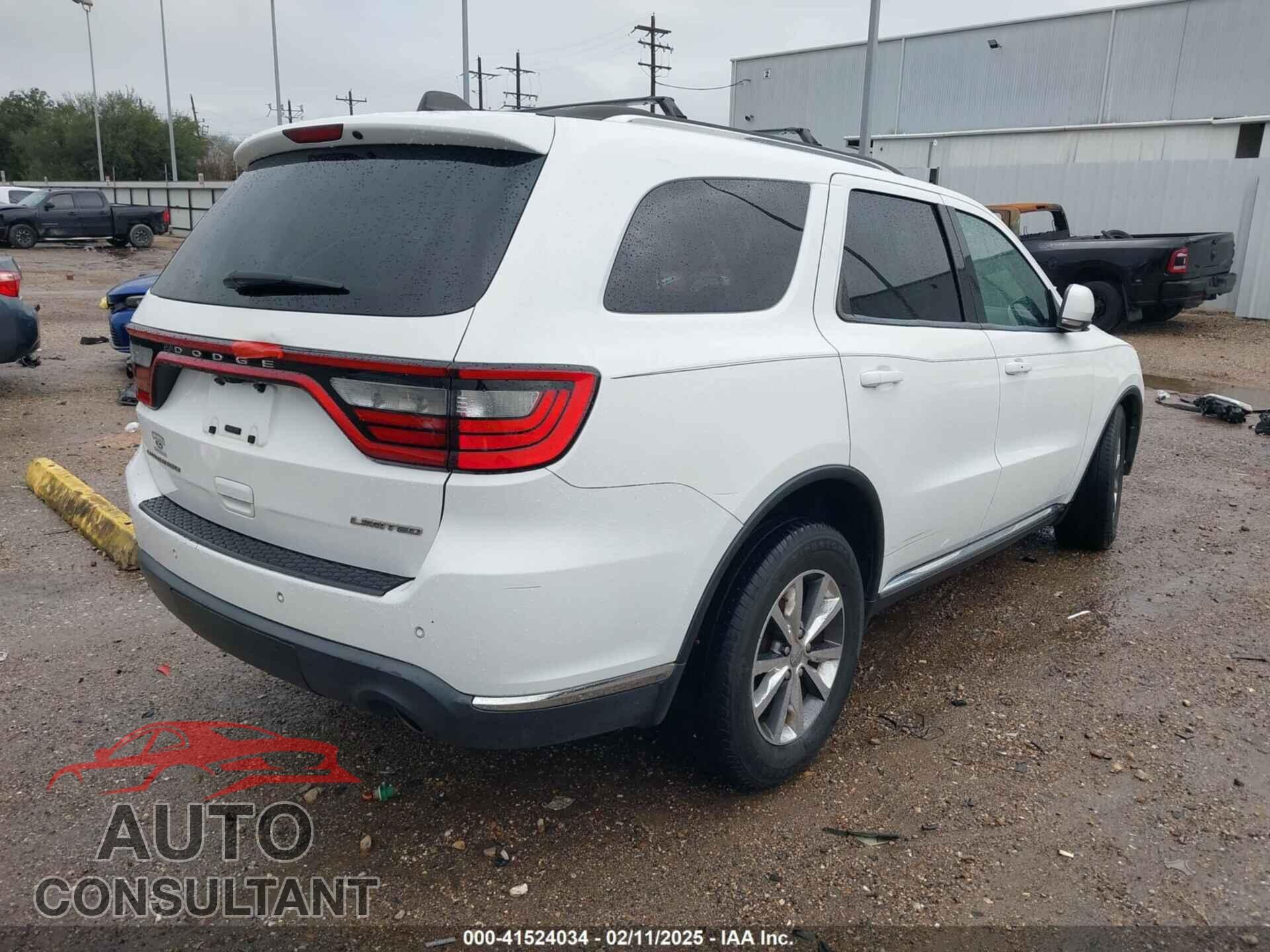DODGE DURANGO 2016 - 1C4RDHDG8GC340572