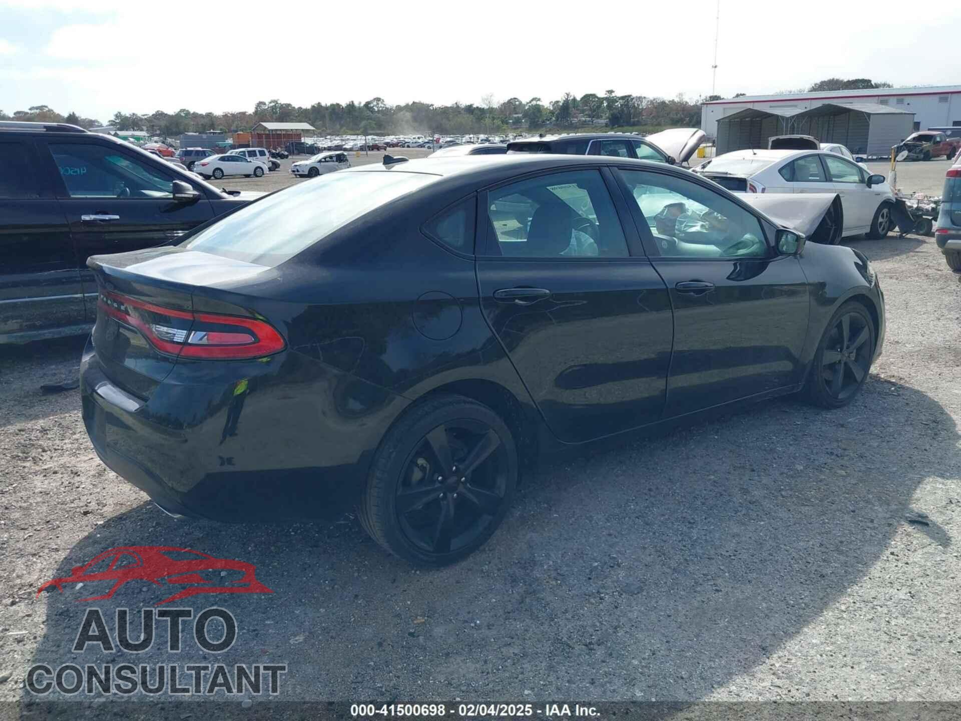 DODGE DART 2015 - 1C3CDFBB7FD276250