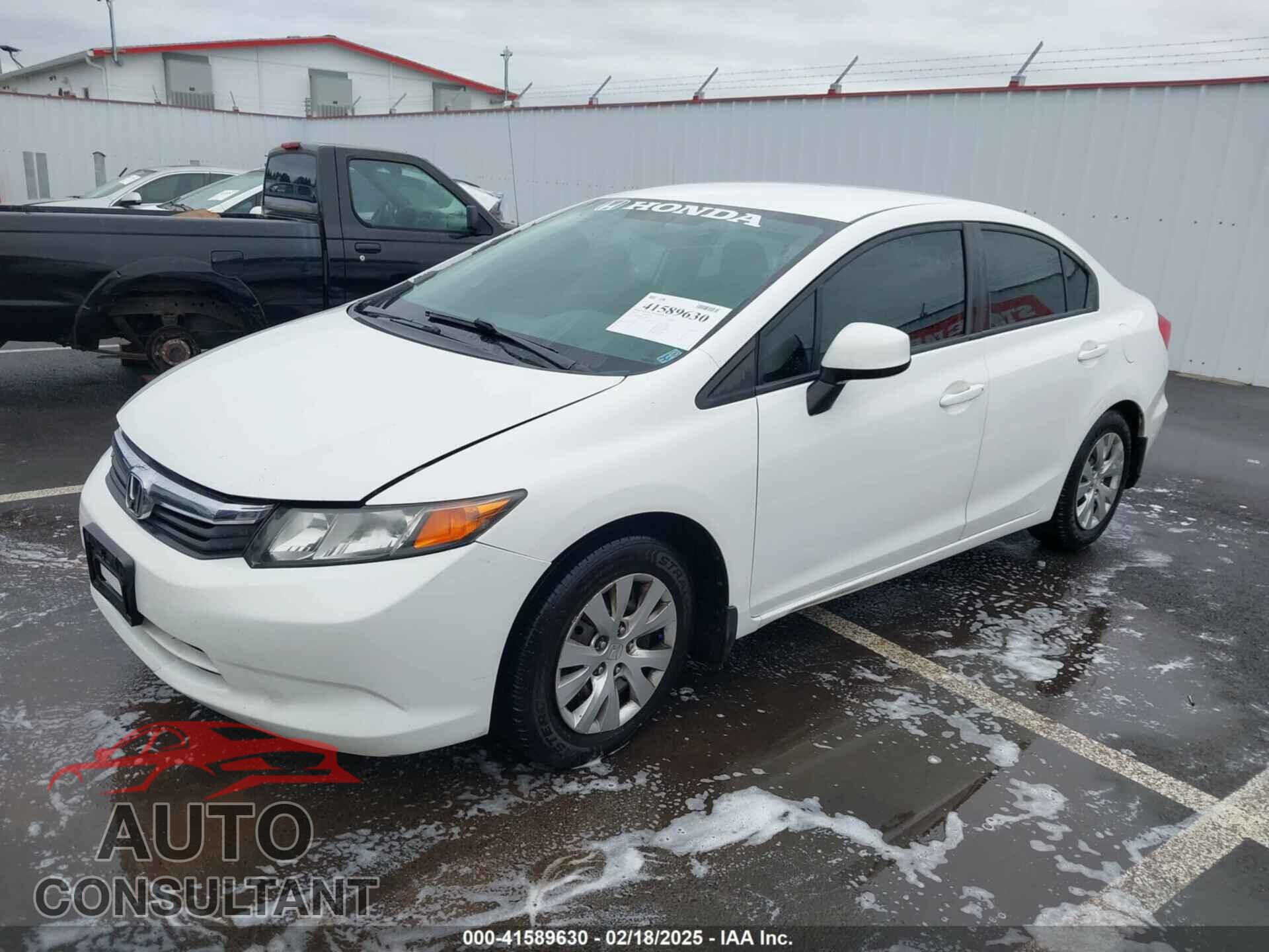 HONDA CIVIC 2012 - 19XFB2F5XCE356423