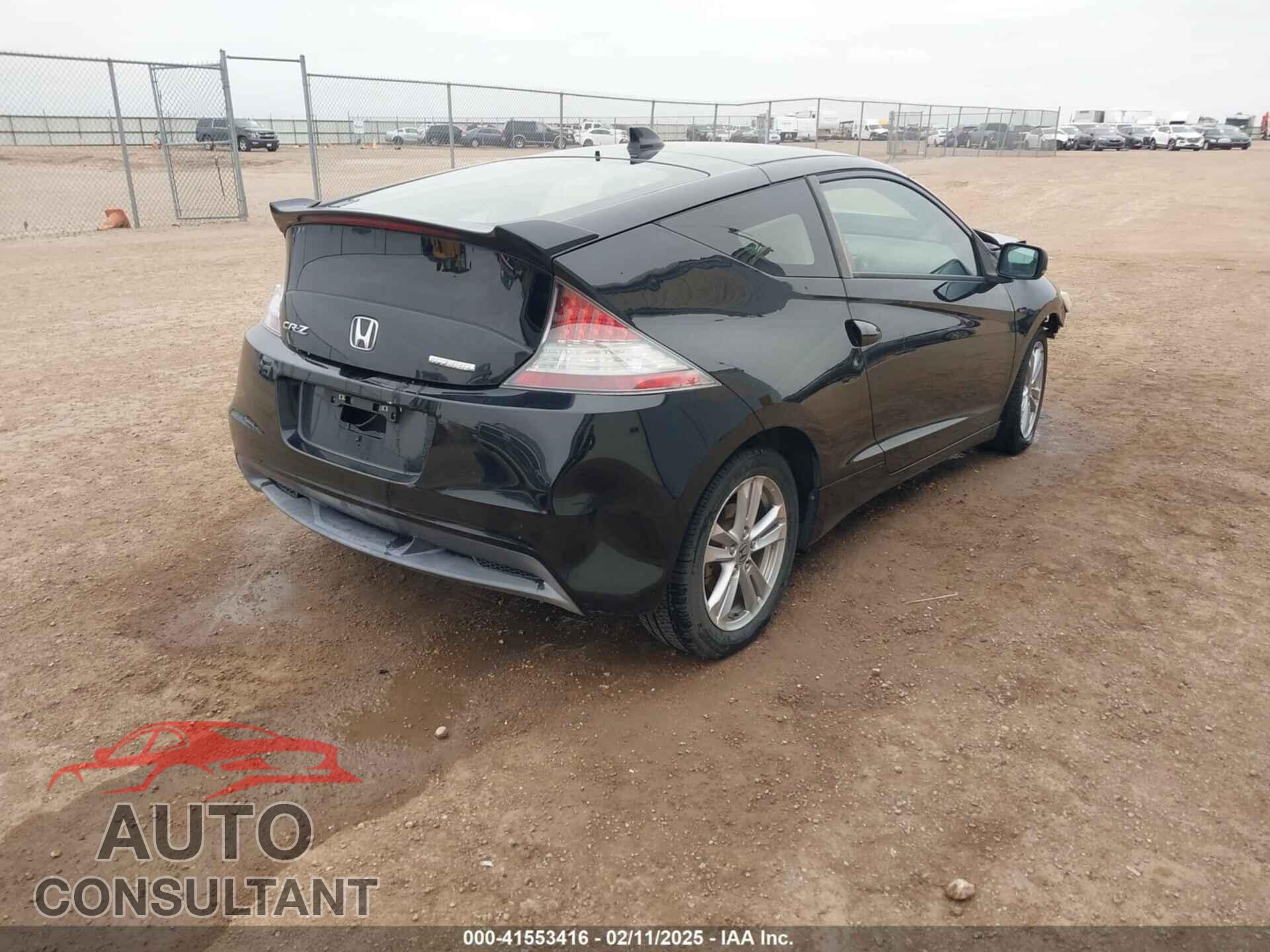 HONDA CR-Z 2011 - JHMZF1D65BS012757