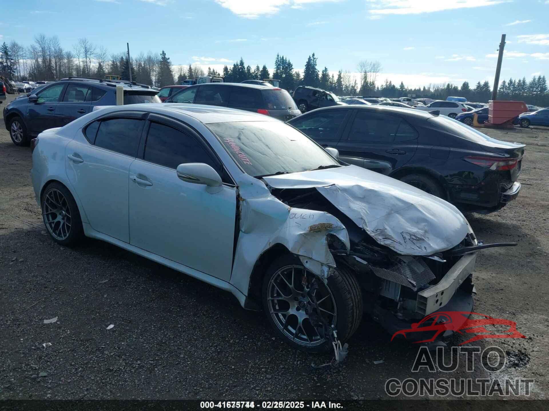 LEXUS IS 250 2009 - JTHBK262492086307