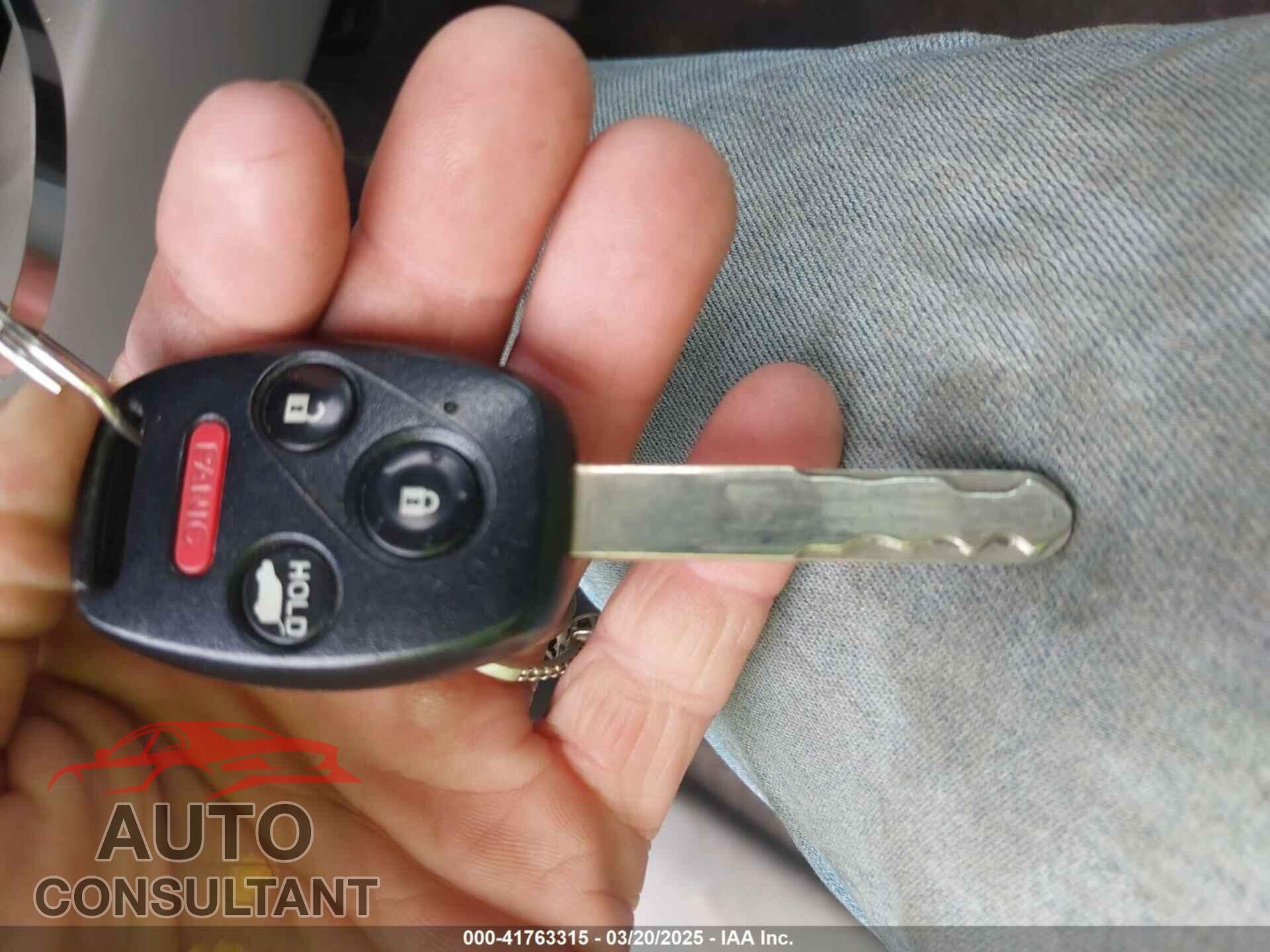 HONDA PILOT 2012 - 5FNYF4H92CB069693