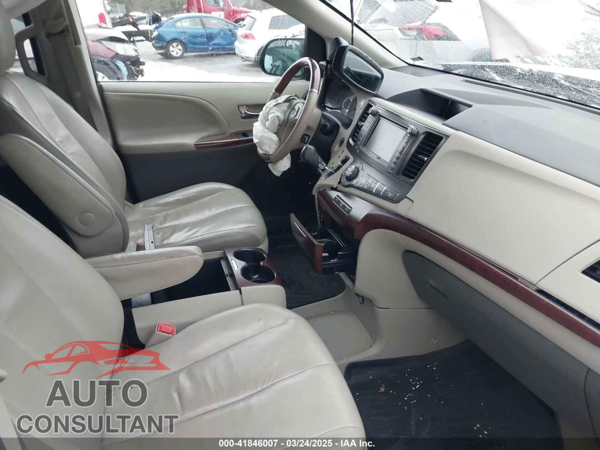 TOYOTA SIENNA 2012 - 5TDDK3DCXCS036006
