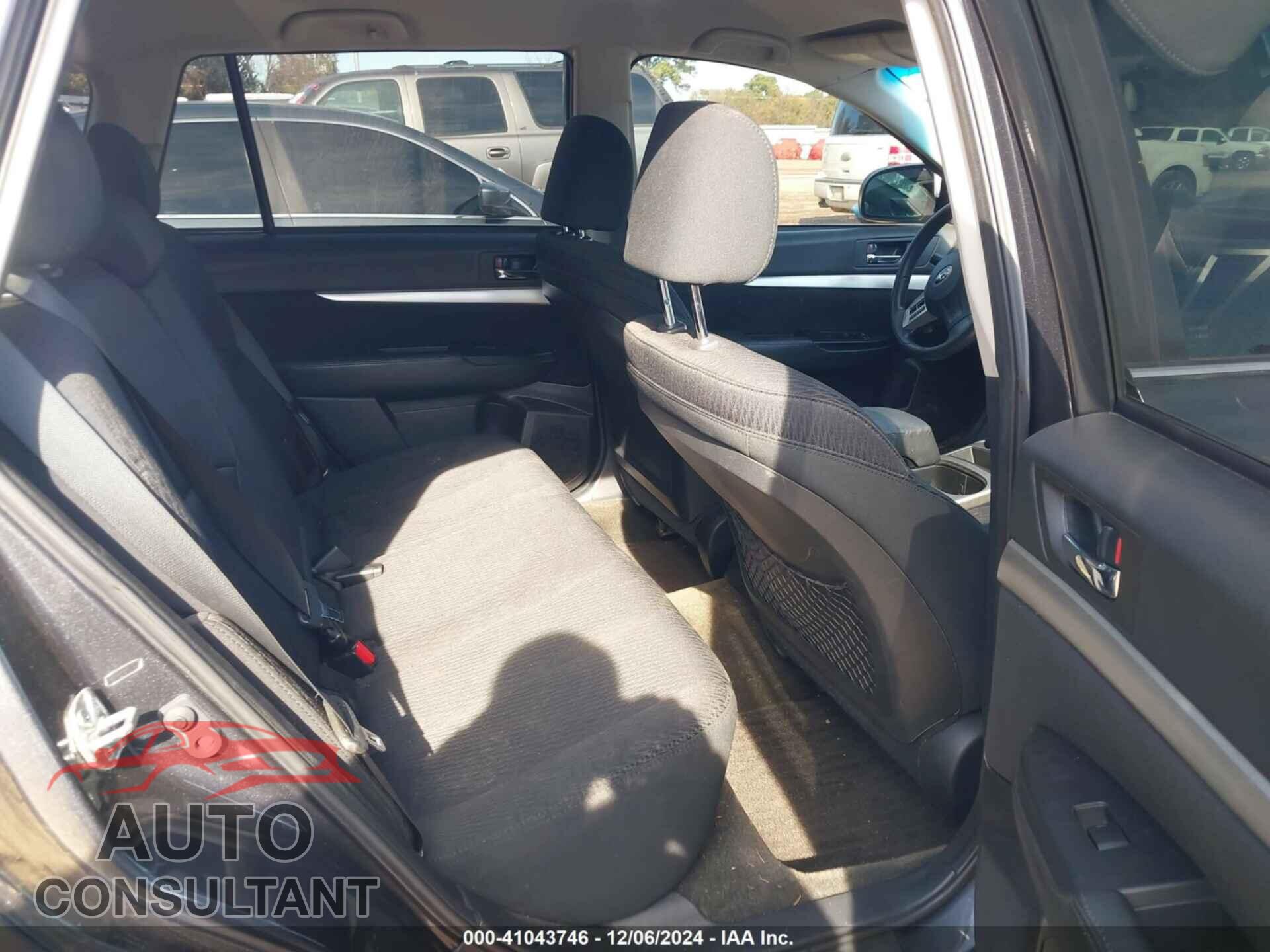 SUBARU OUTBACK 2012 - 4S4BRCAC5C3255766