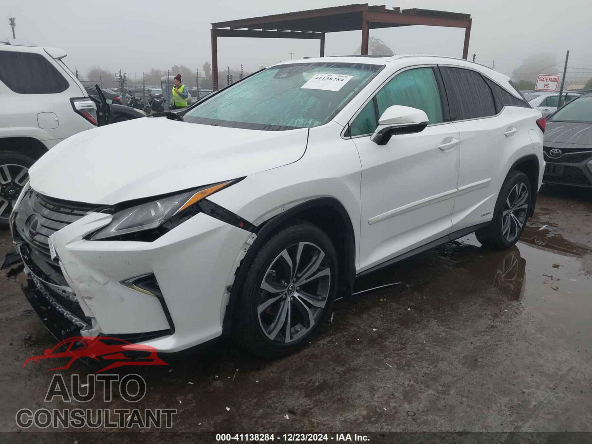 LEXUS RX 450H 2019 - 2T2BGMCA0KC034640