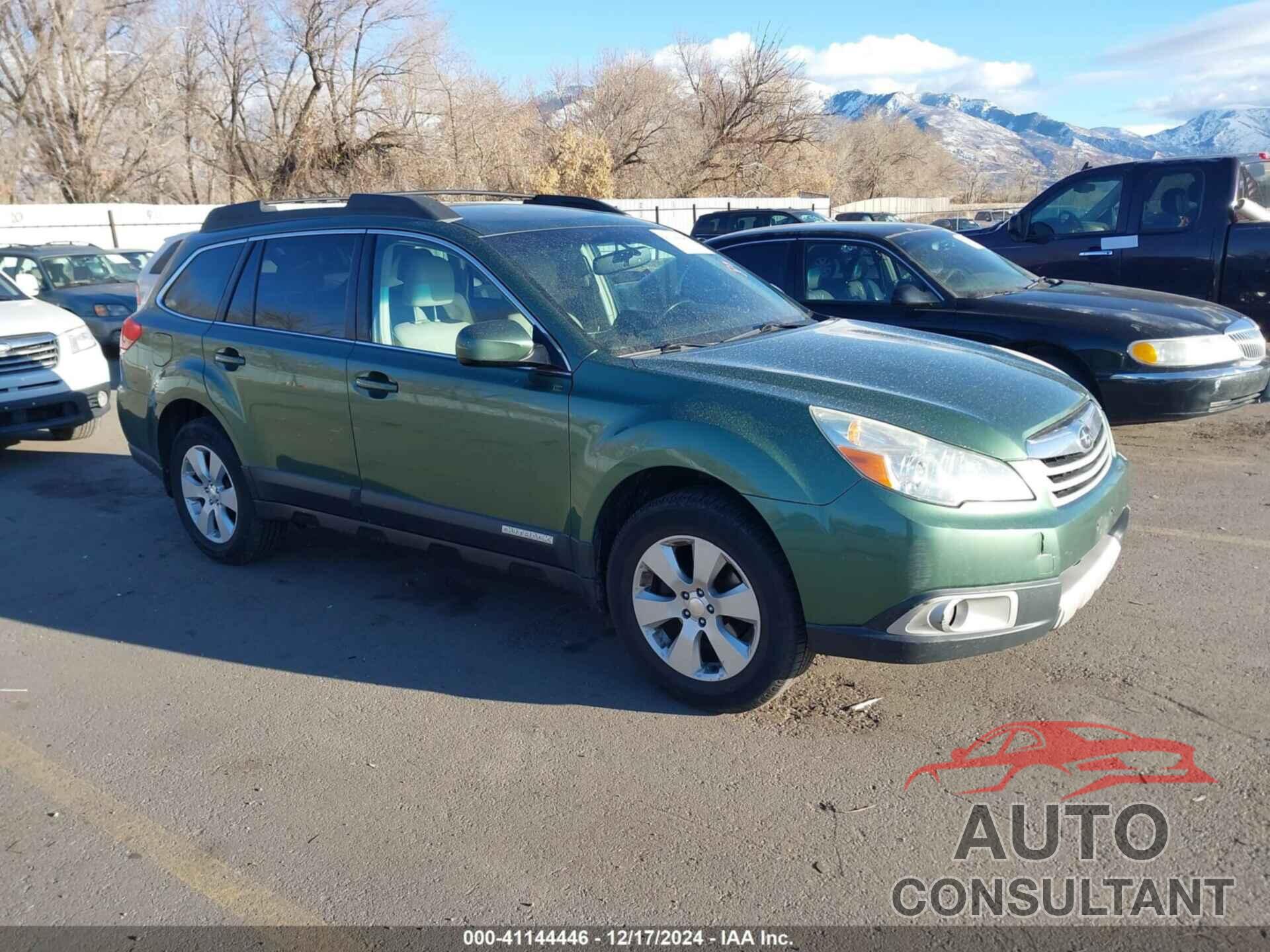 SUBARU OUTBACK 2010 - 4S4BRCJC7A3318704