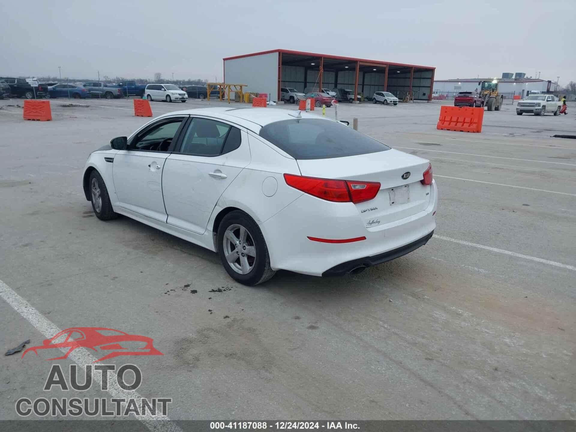 KIA OPTIMA 2015 - KNAGM4A78F5542509