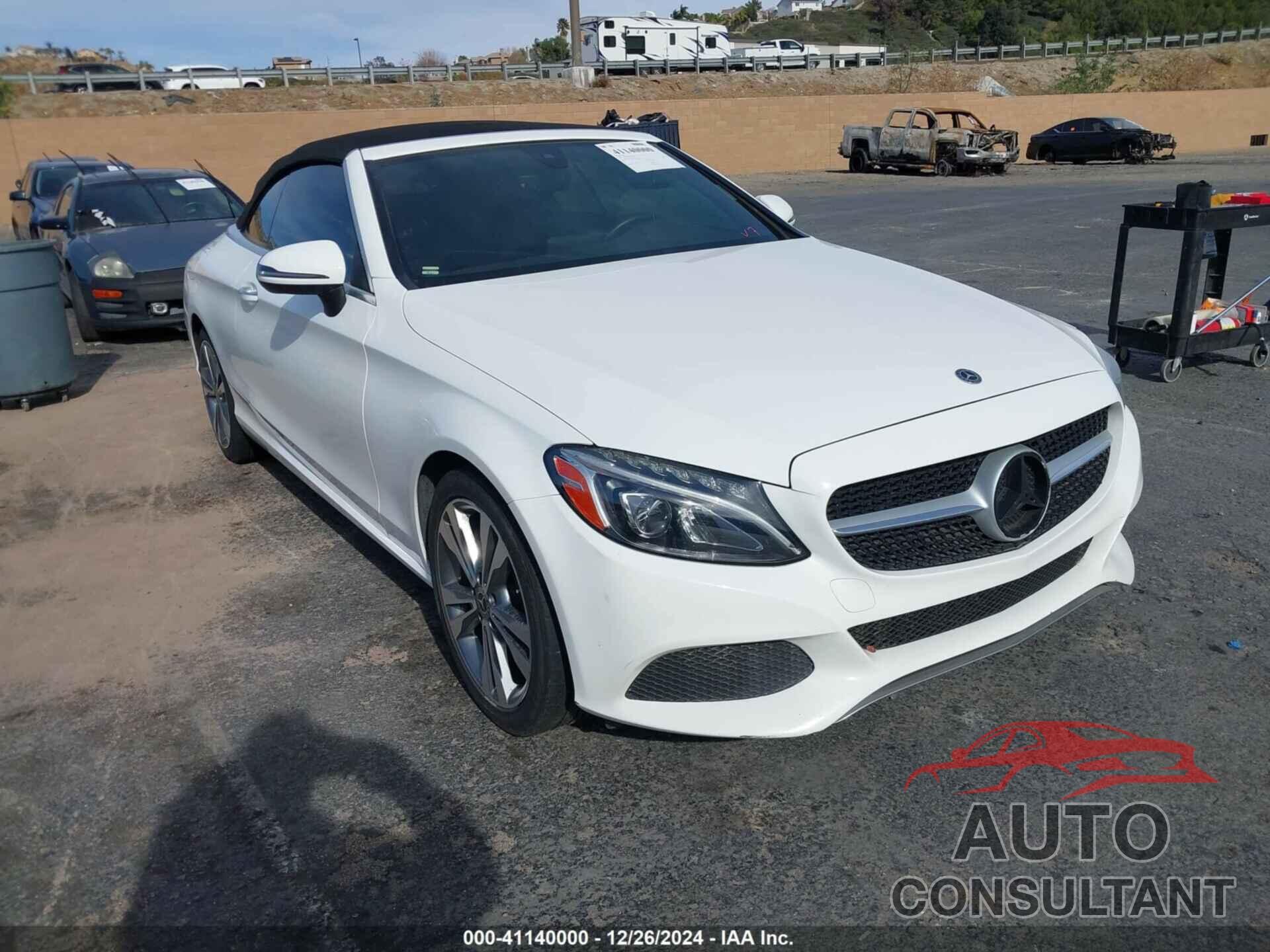 MERCEDES-BENZ C 300 2018 - WDDWK4JB3JF643216