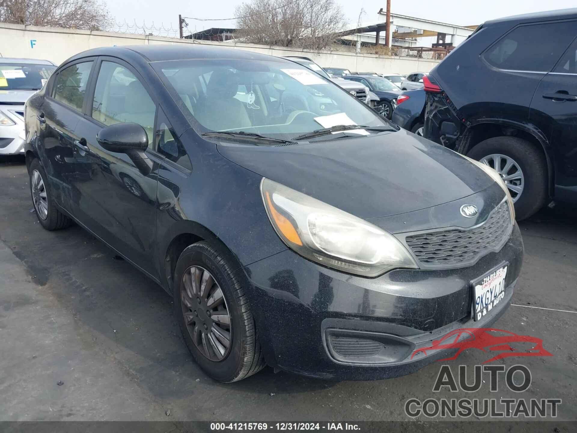 KIA RIO 2013 - KNADM4A30D6202570
