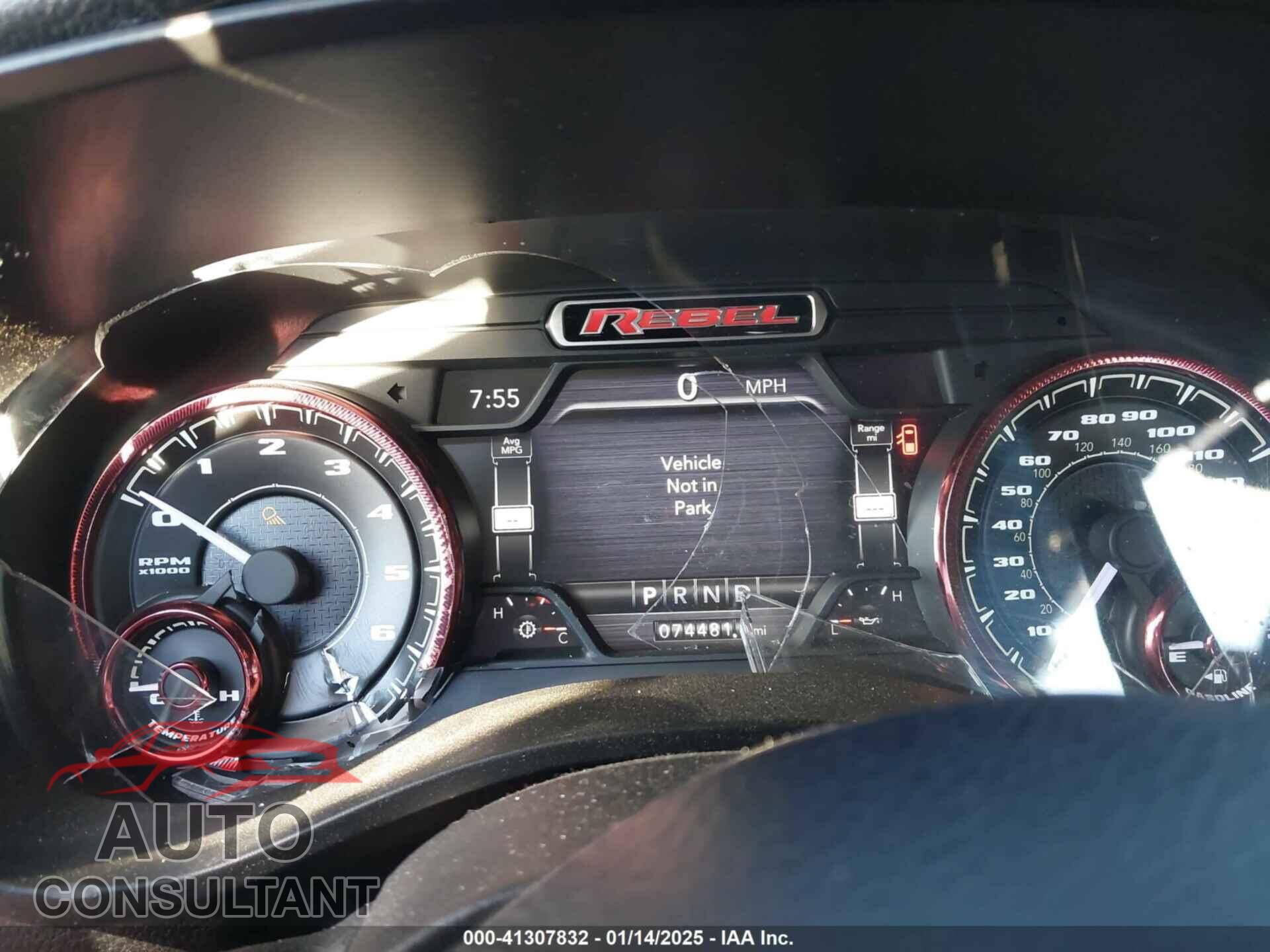 RAM 1500 2019 - 1C6SRFLT2KN900600