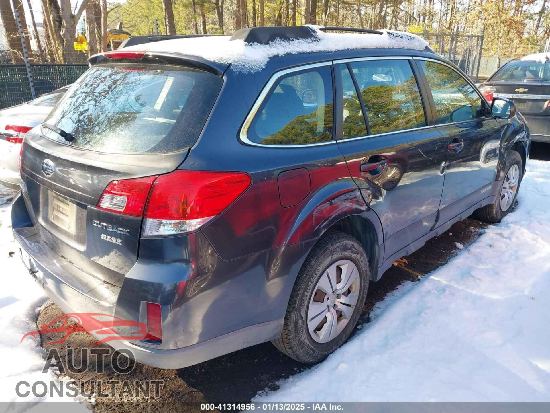 SUBARU OUTBACK 2012 - 4S4BRBAC1C3232821