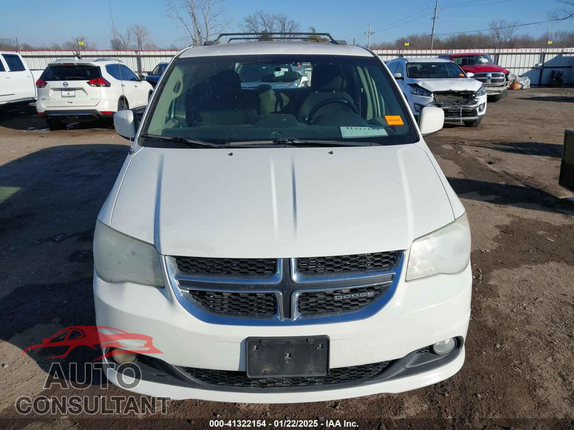 DODGE GRAND CARAVAN 2011 - 2D4RN5DGXBR751163