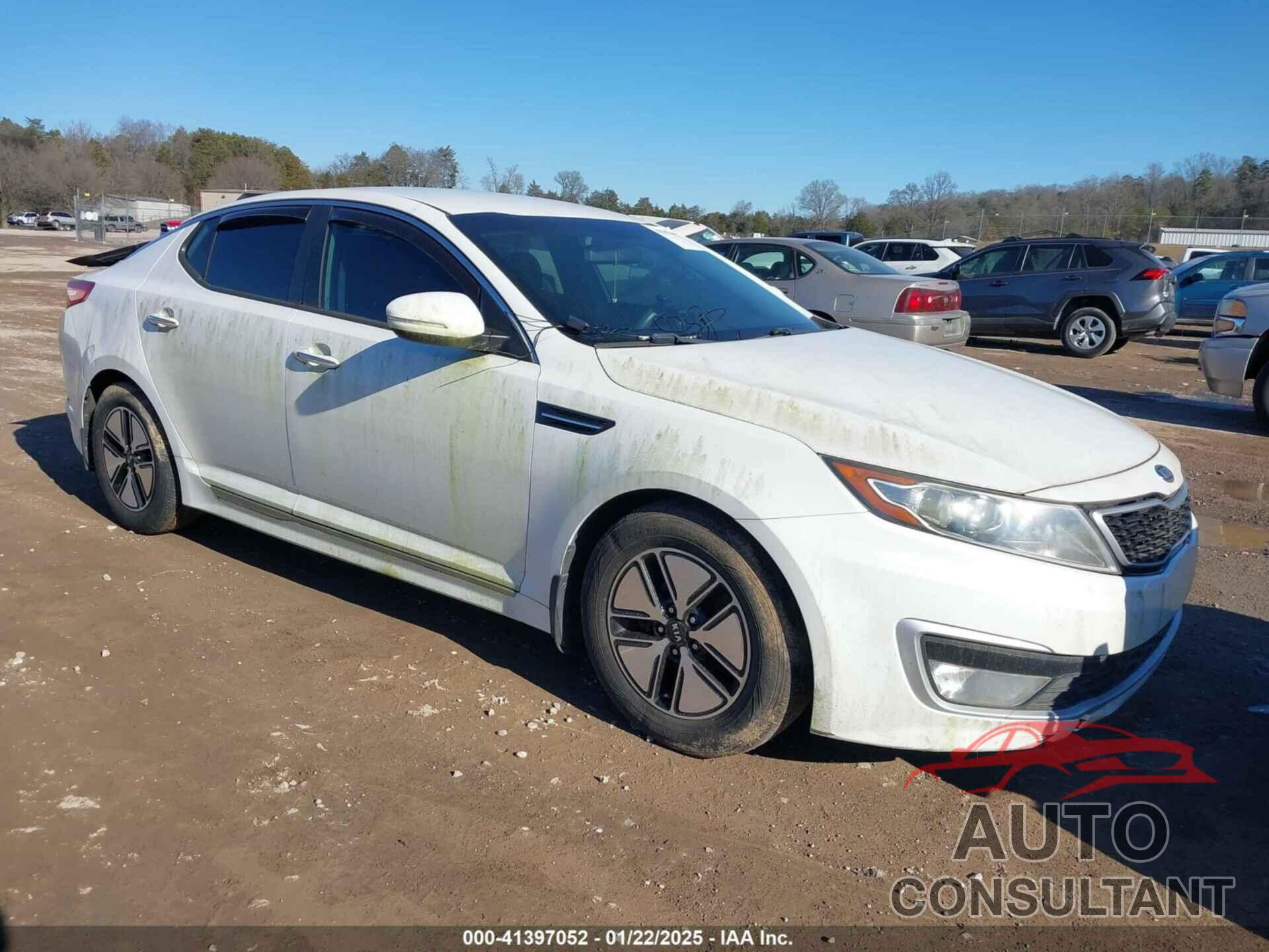 KIA OPTIMA HYBRID 2012 - KNAGM4AD2C5012554