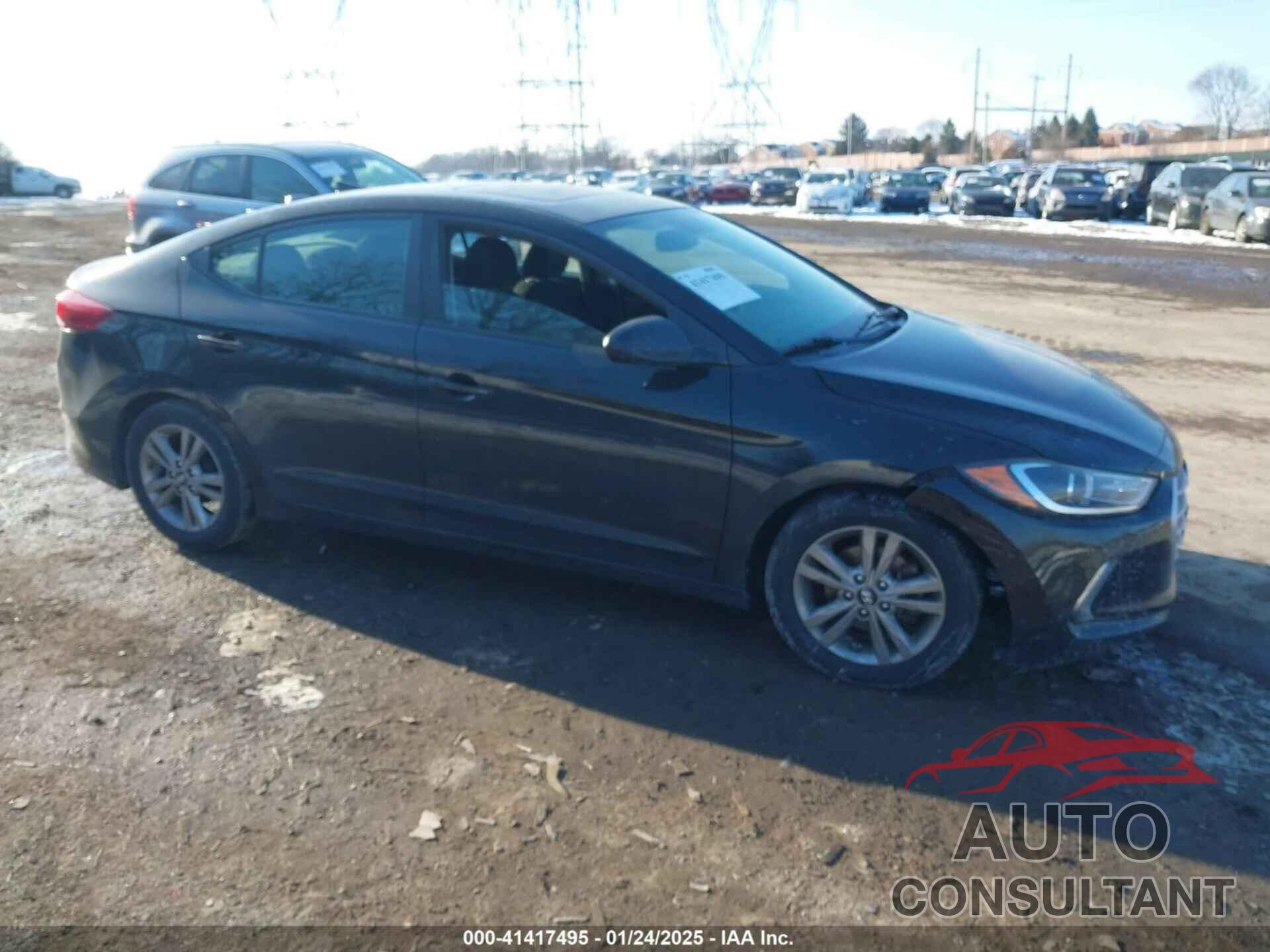 HYUNDAI ELANTRA 2017 - KMHD84LF3HU342561