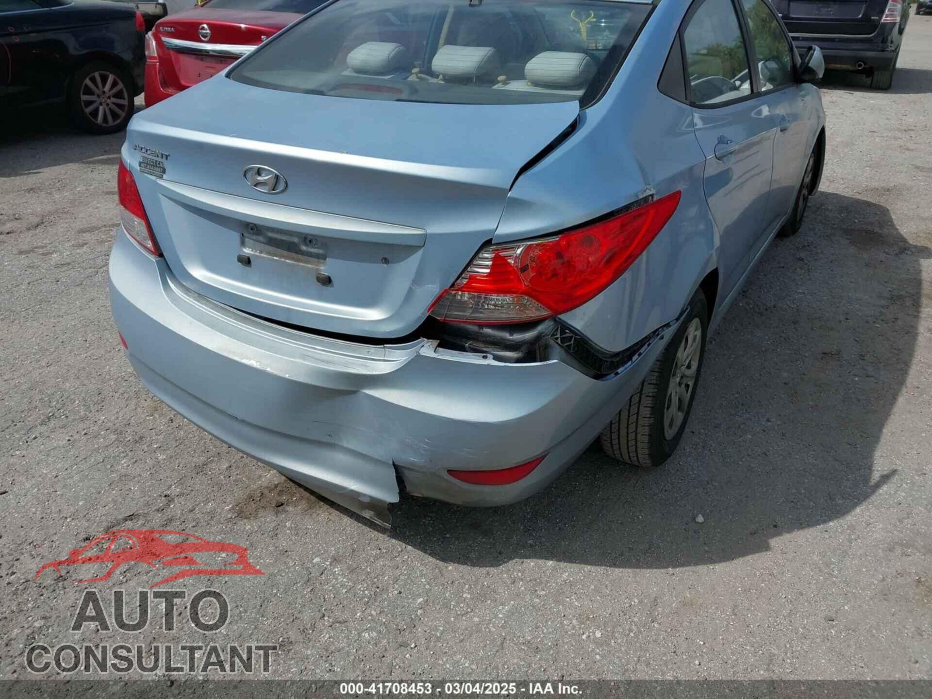 HYUNDAI ACCENT 2013 - KMHCT4AEXDU328073