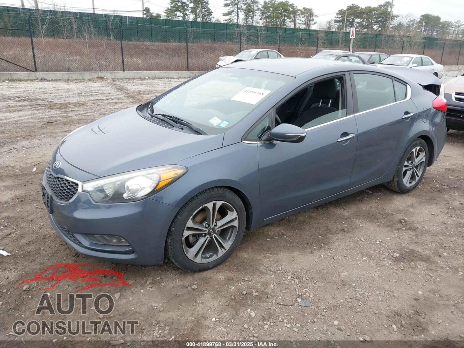 KIA FORTE 2016 - KNAFX4A85G5527608