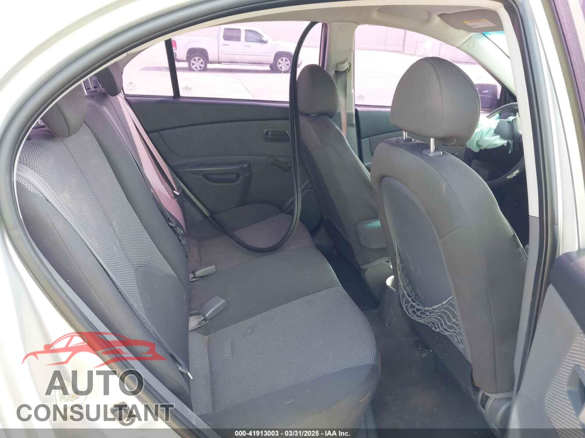 KIA RIO 2009 - KNADE223796448362