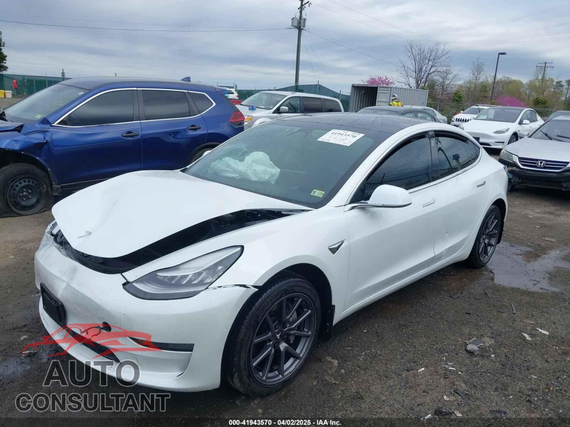 TESLA MODEL 3 2019 - 5YJ3E1EA5KF397098