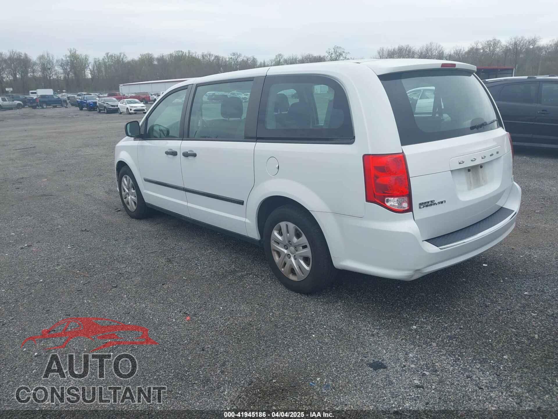 DODGE GRAND CARAVAN 2016 - 2C4RDGBGXGR392208