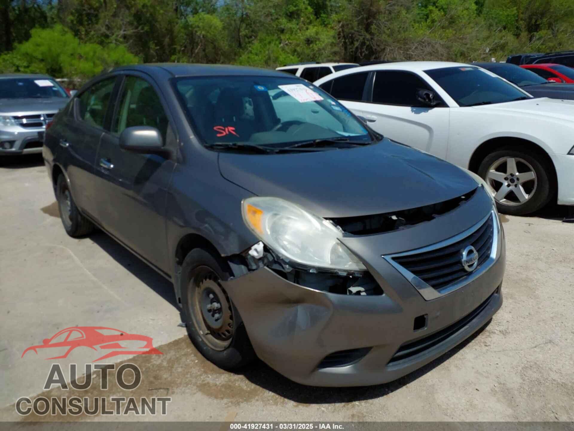 NISSAN VERSA 2013 - 3N1CN7AP3DL872672