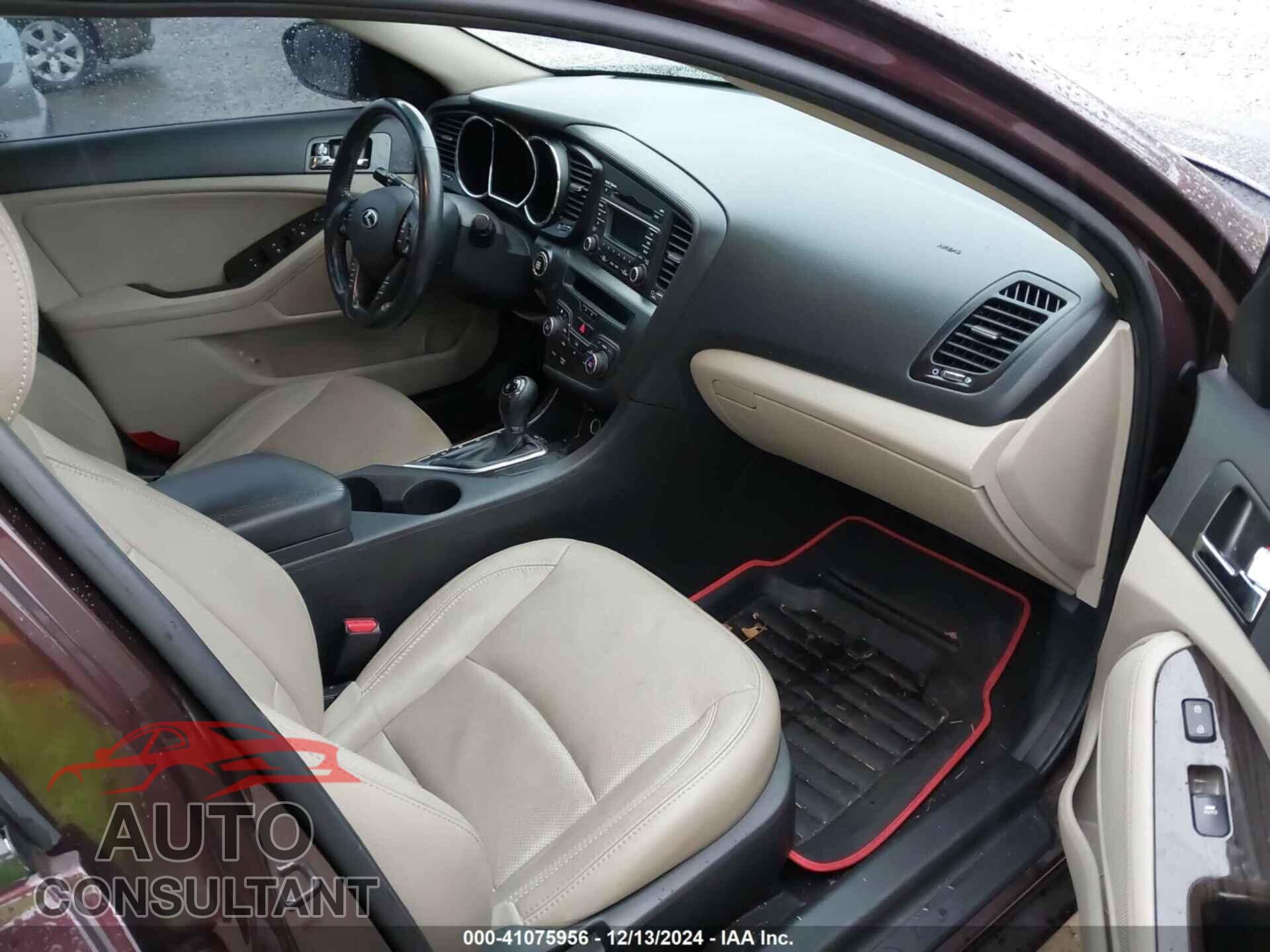 KIA OPTIMA 2013 - 5XXGN4A75DG207958