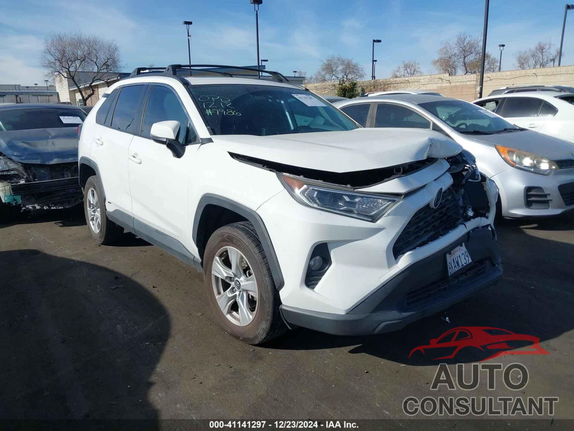 TOYOTA RAV4 HYBRID 2019 - JTMRWRFV0KD017986