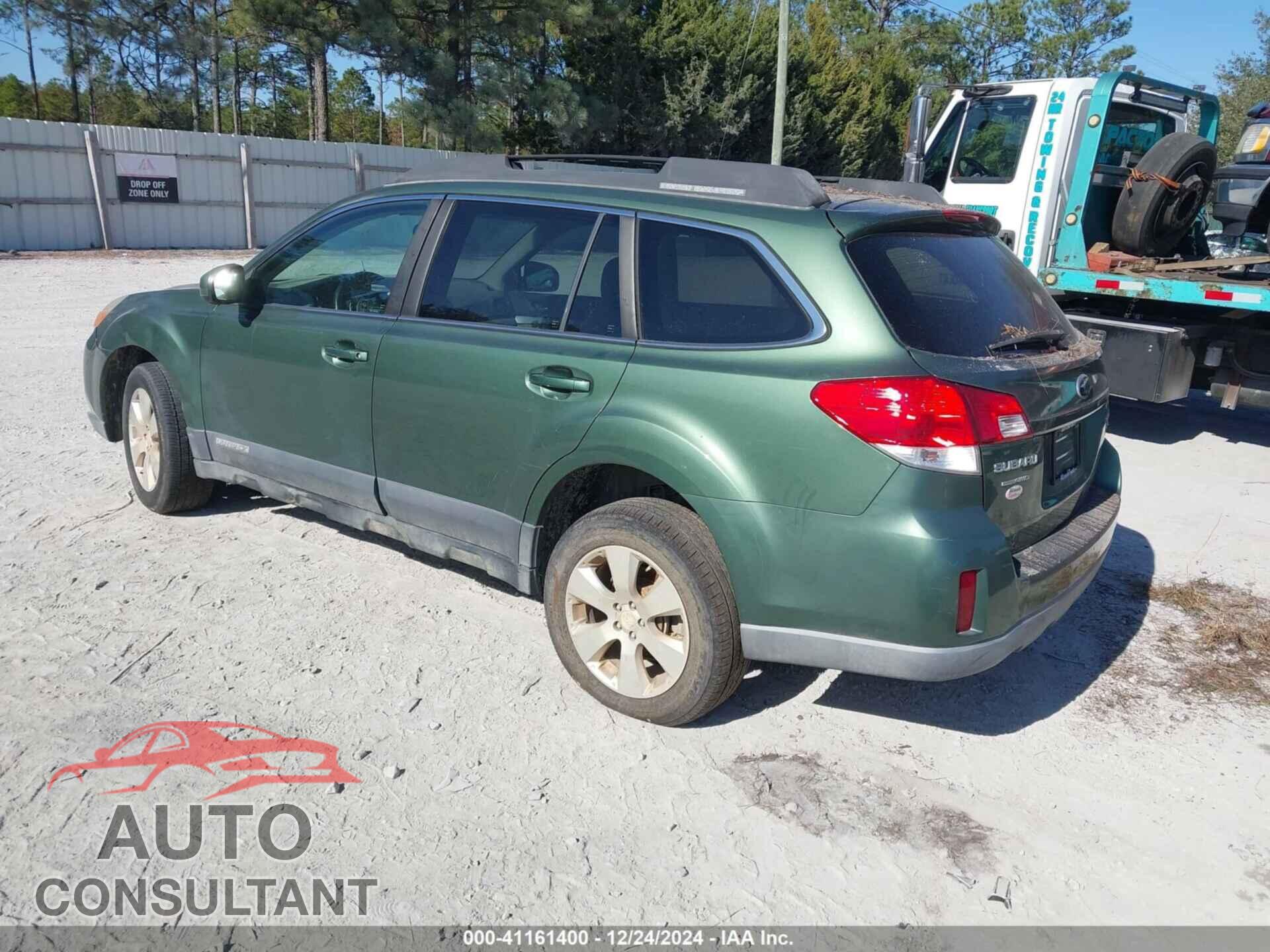 SUBARU OUTBACK 2011 - 4S4BRBCC8B3317215