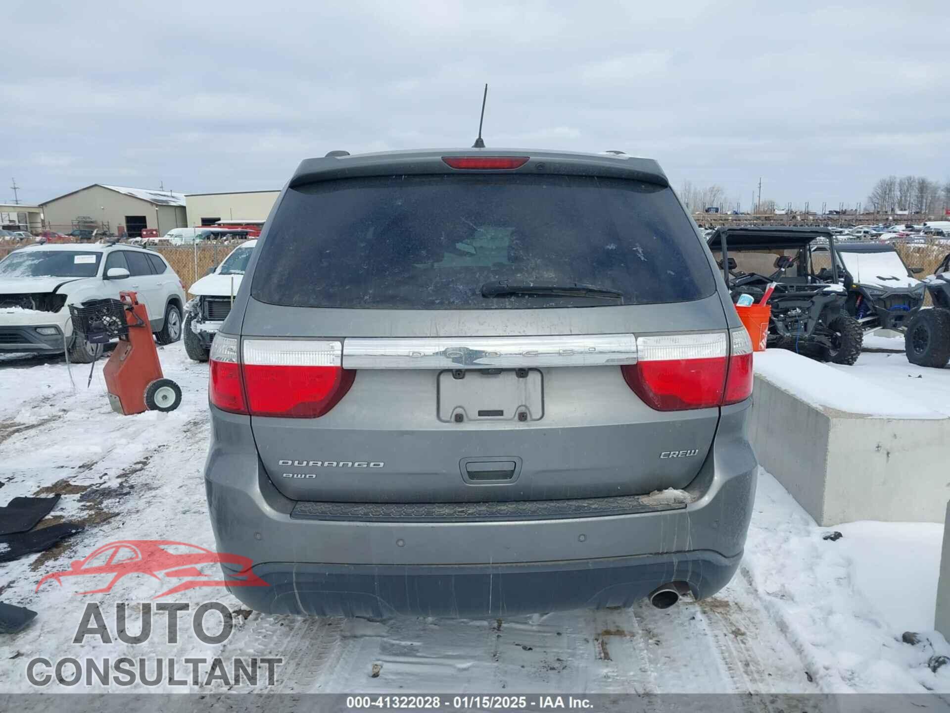 DODGE DURANGO 2011 - 1D4RE4GG0BC654195