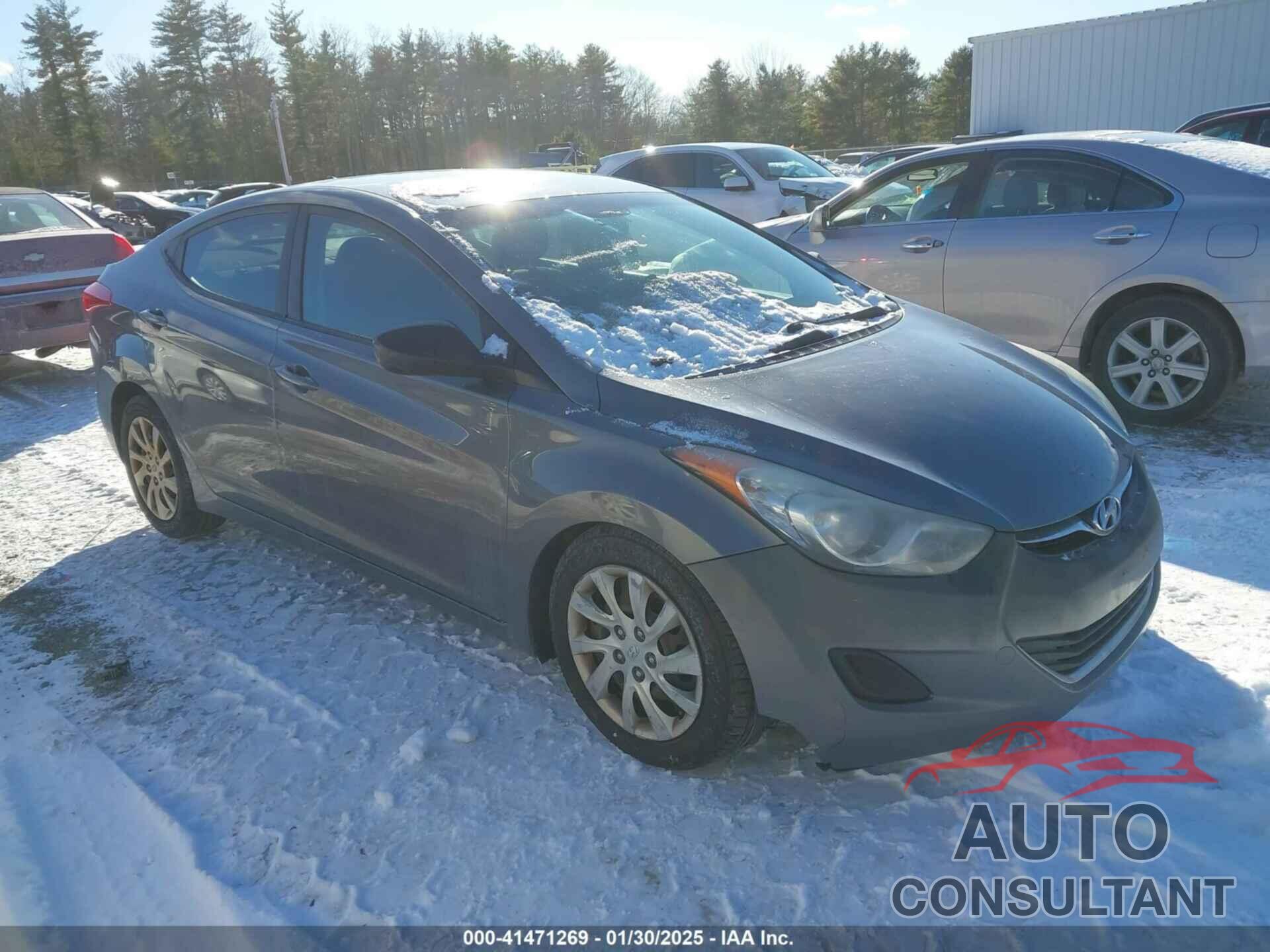 HYUNDAI ELANTRA 2012 - 5NPDH4AE8CH109924