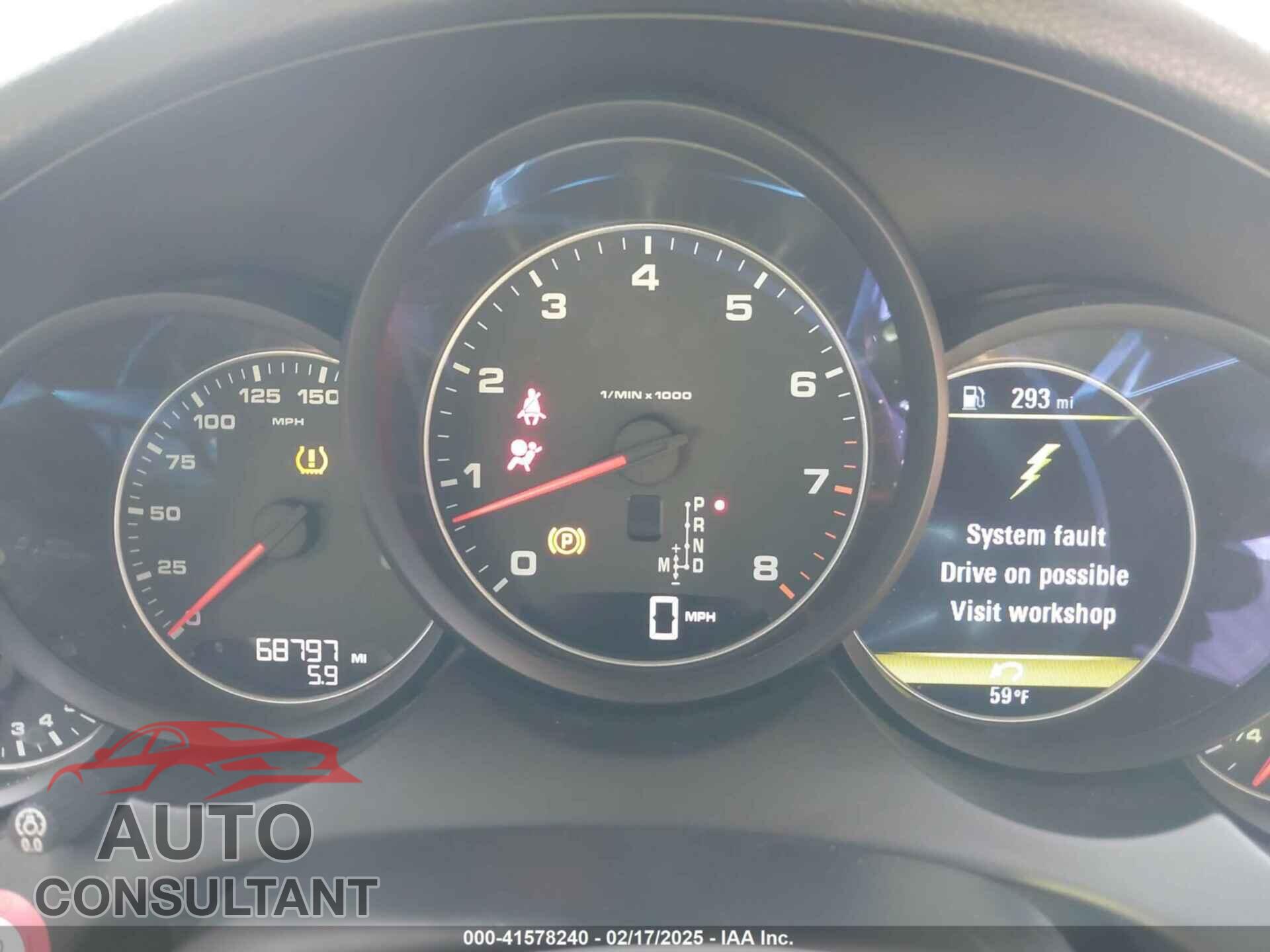 PORSCHE CAYENNE 2016 - WP1AA2A22GKA08076
