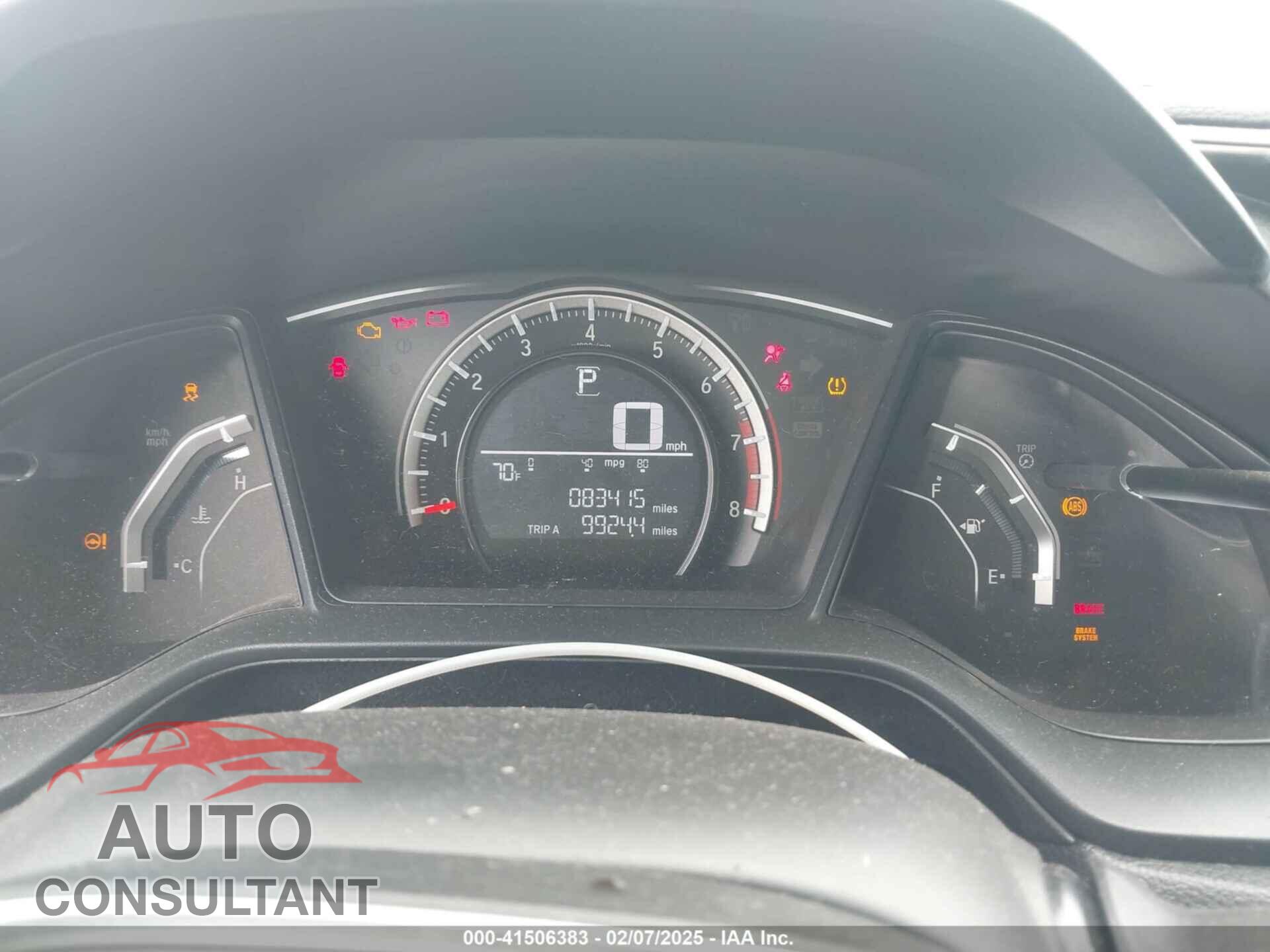 HONDA CIVIC 2016 - 2HGFC2F59GH534850