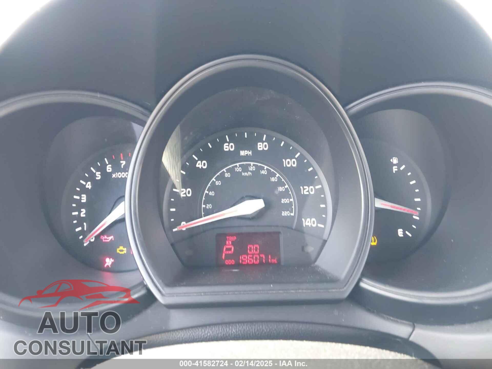 KIA RIO 2013 - KNADM4A3XD6165902