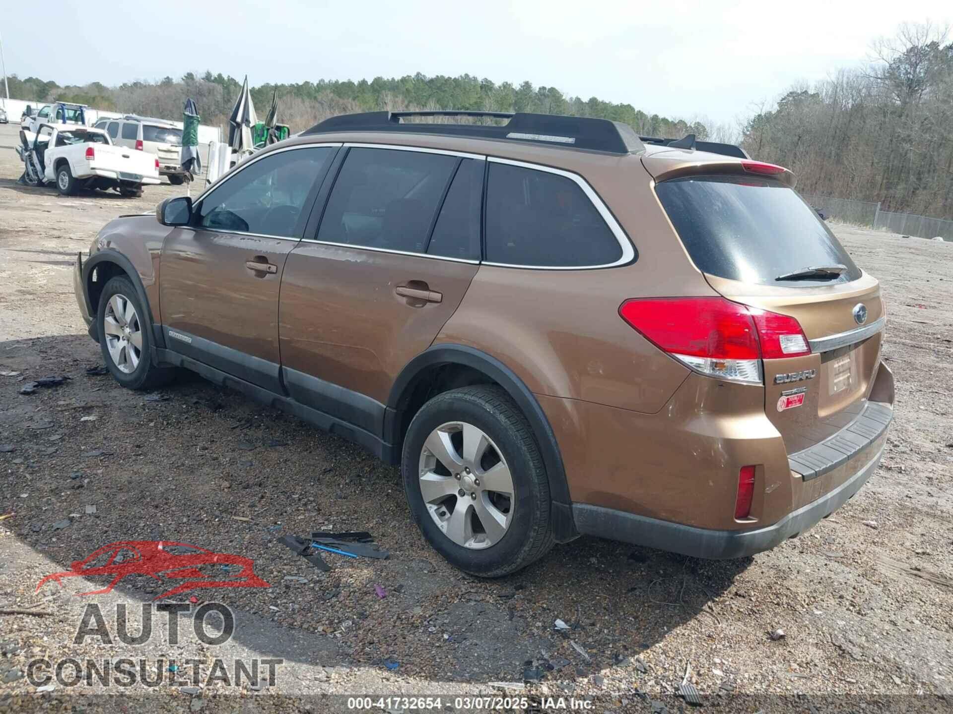 SUBARU OUTBACK 2011 - 4S4BRELC0B2390151