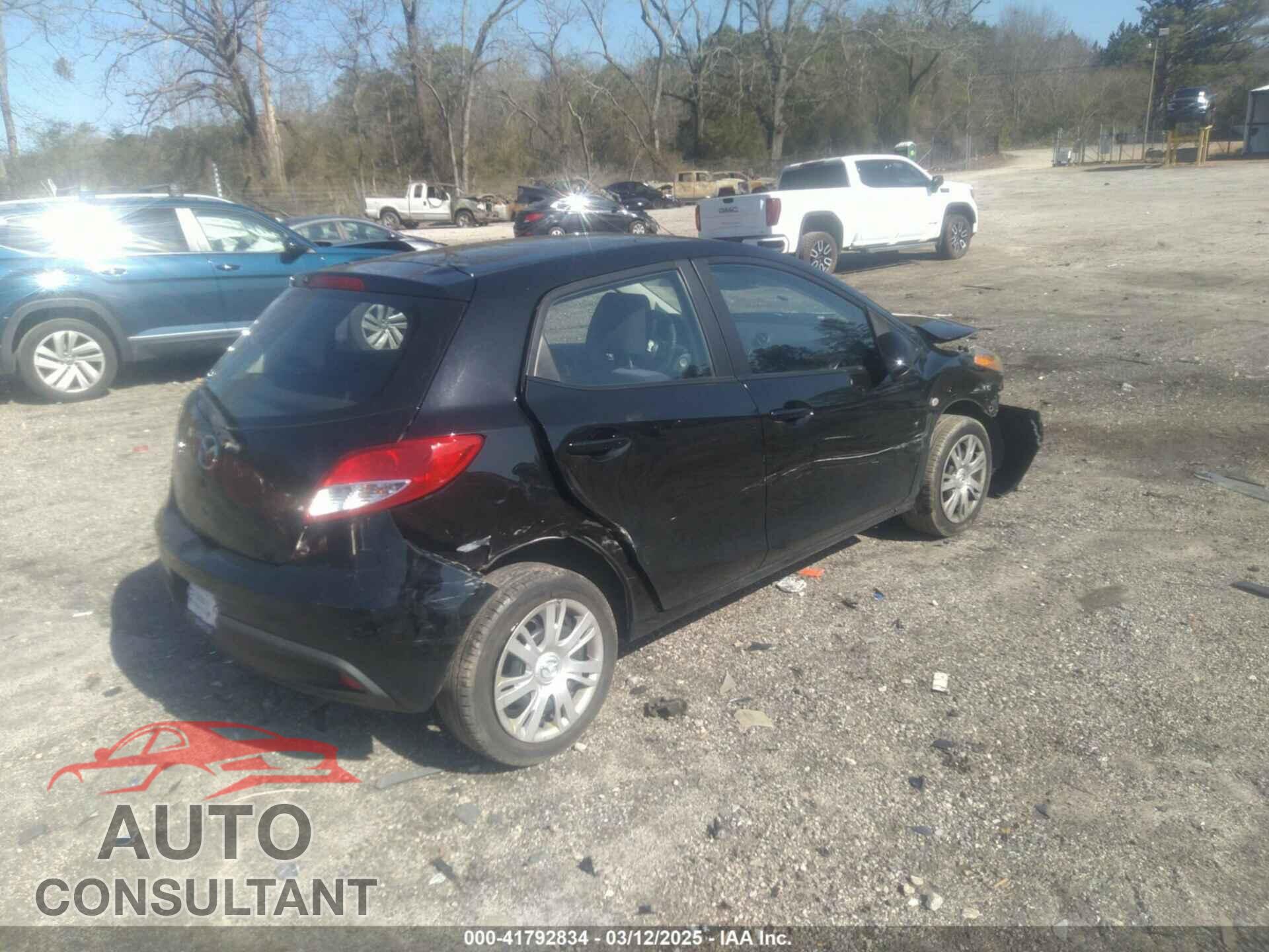 MAZDA MAZDA2 2011 - JM1DE1HY5B0102321