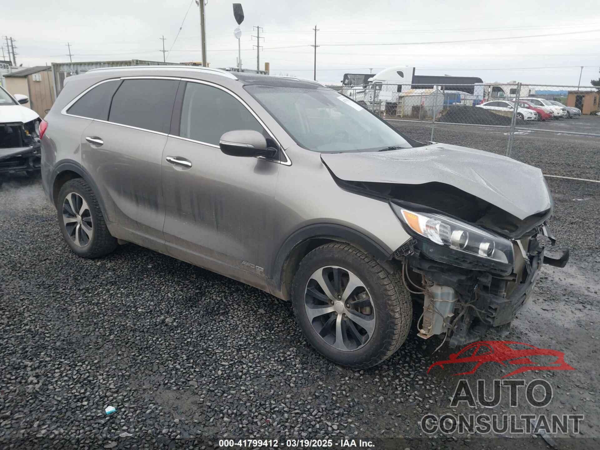 KIA SORENTO 2017 - 5XYPHDA50HG309241