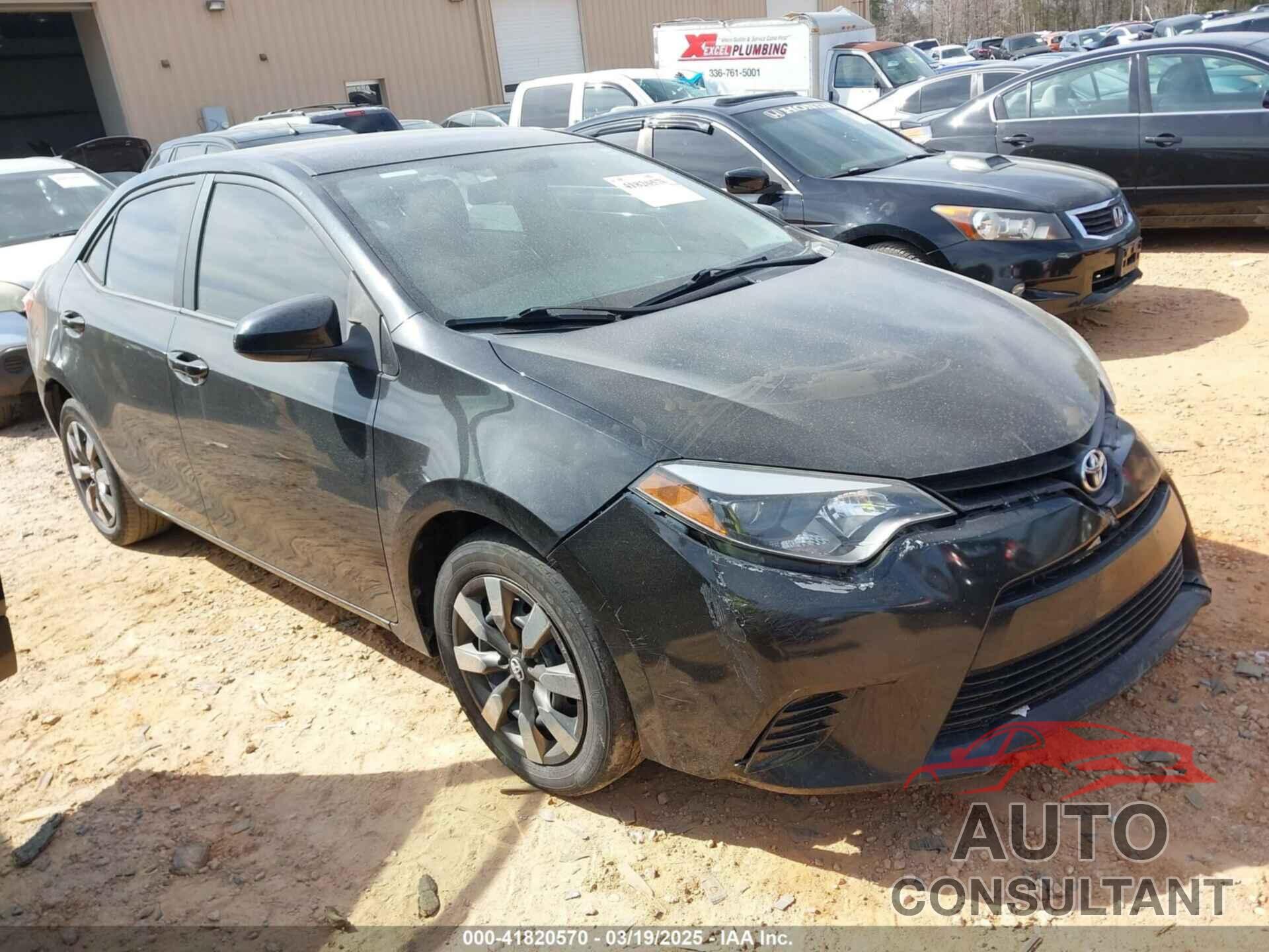 TOYOTA COROLLA 2014 - 2T1BURHE2EC124172