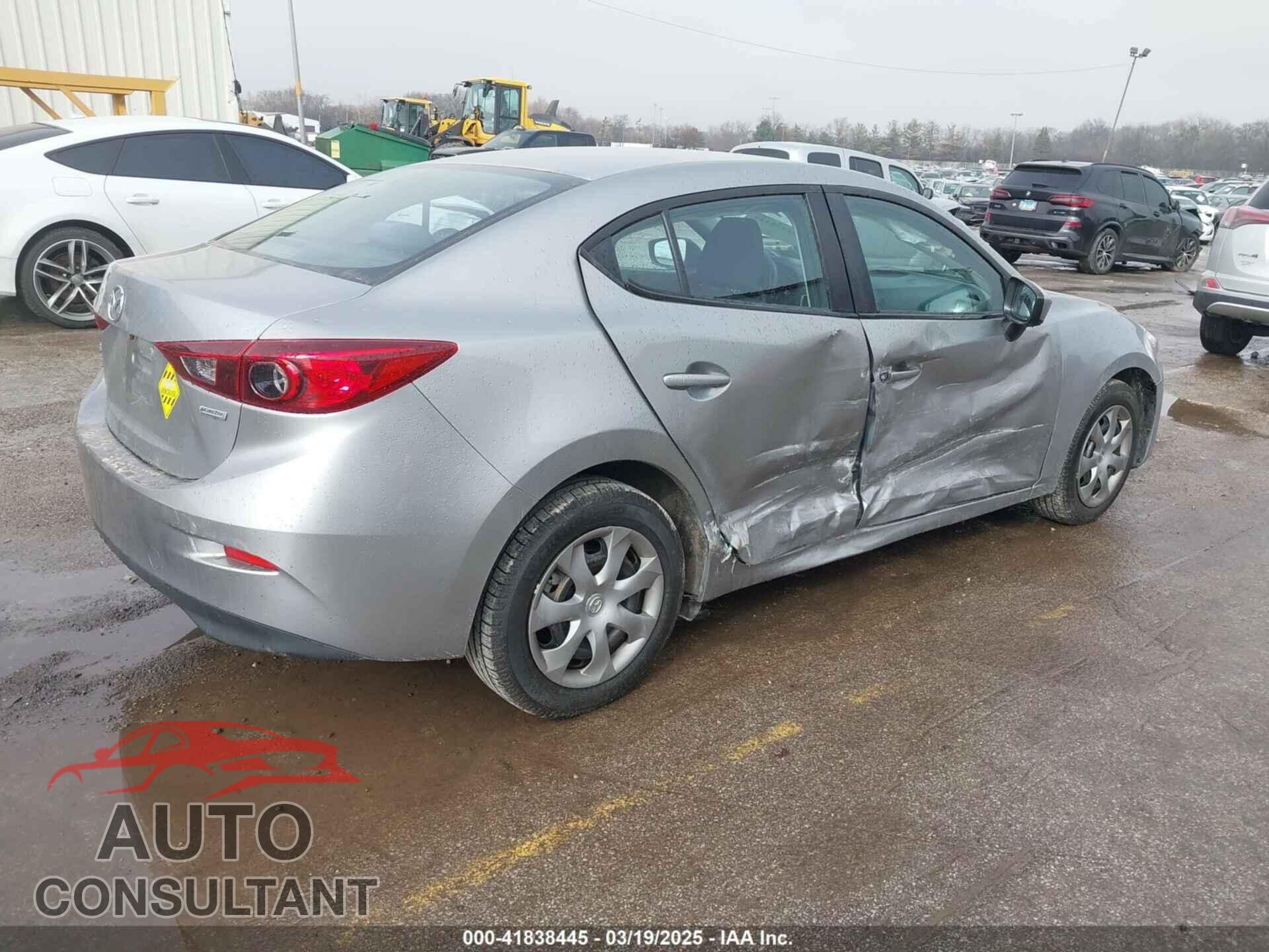 MAZDA MAZDA3 2014 - JM1BM1U77E1165829