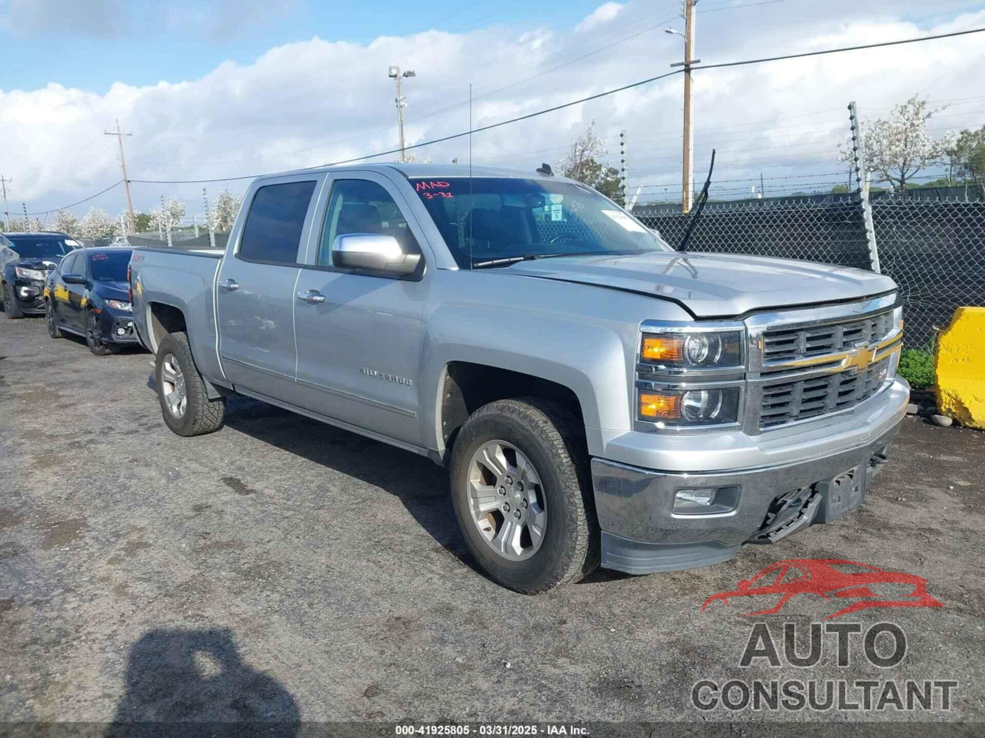 CHEVROLET SILVERADO 1500 2014 - 3GCUKSEC2EG544724