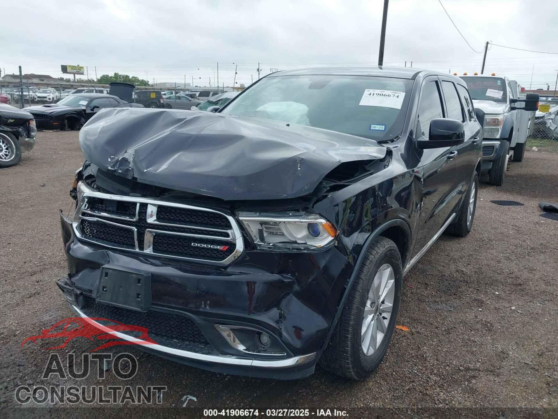 DODGE DURANGO 2019 - 1C4RDHAG8KC684691