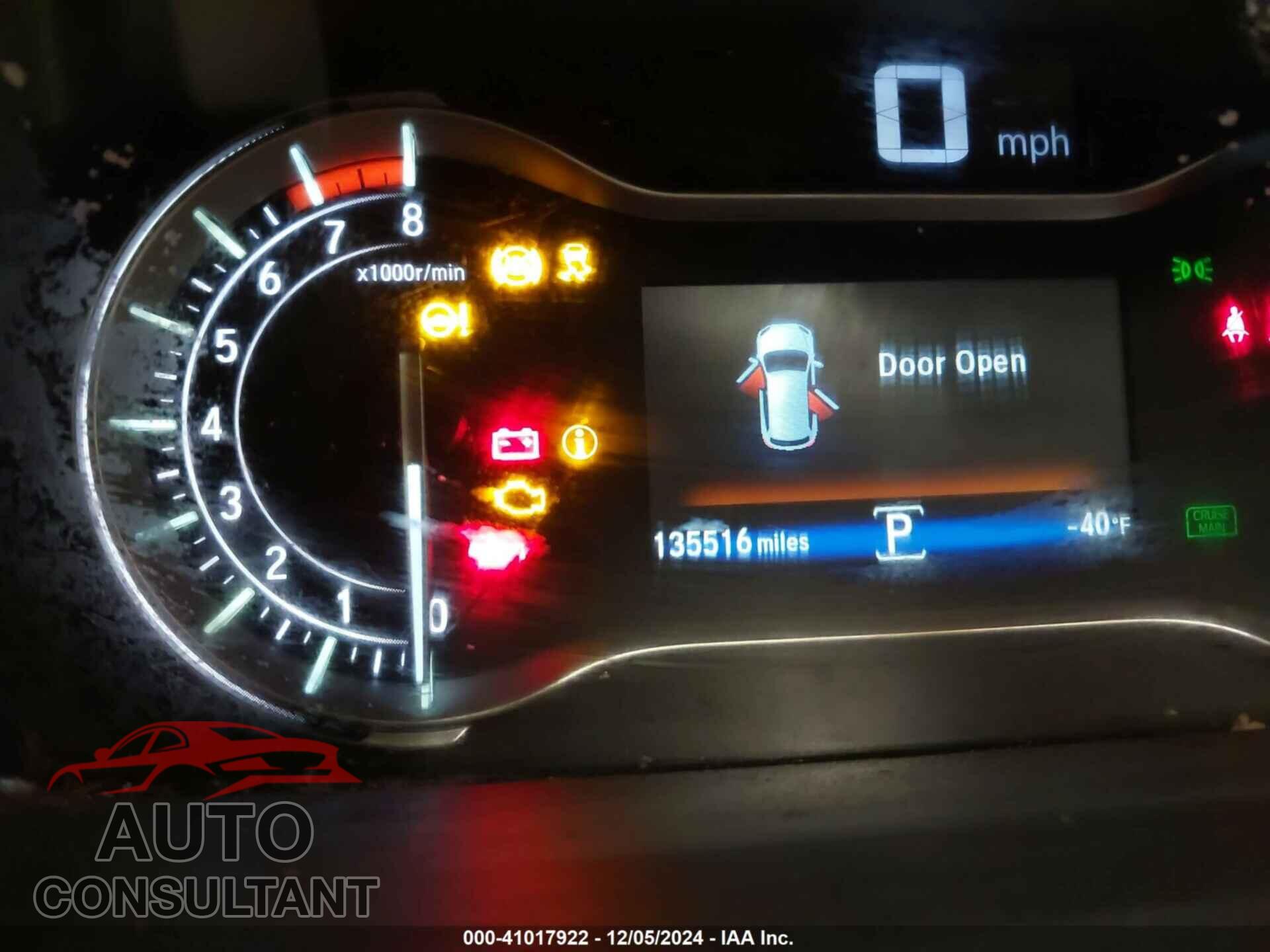 HONDA PILOT 2017 - 5FNYF6H89HB071810
