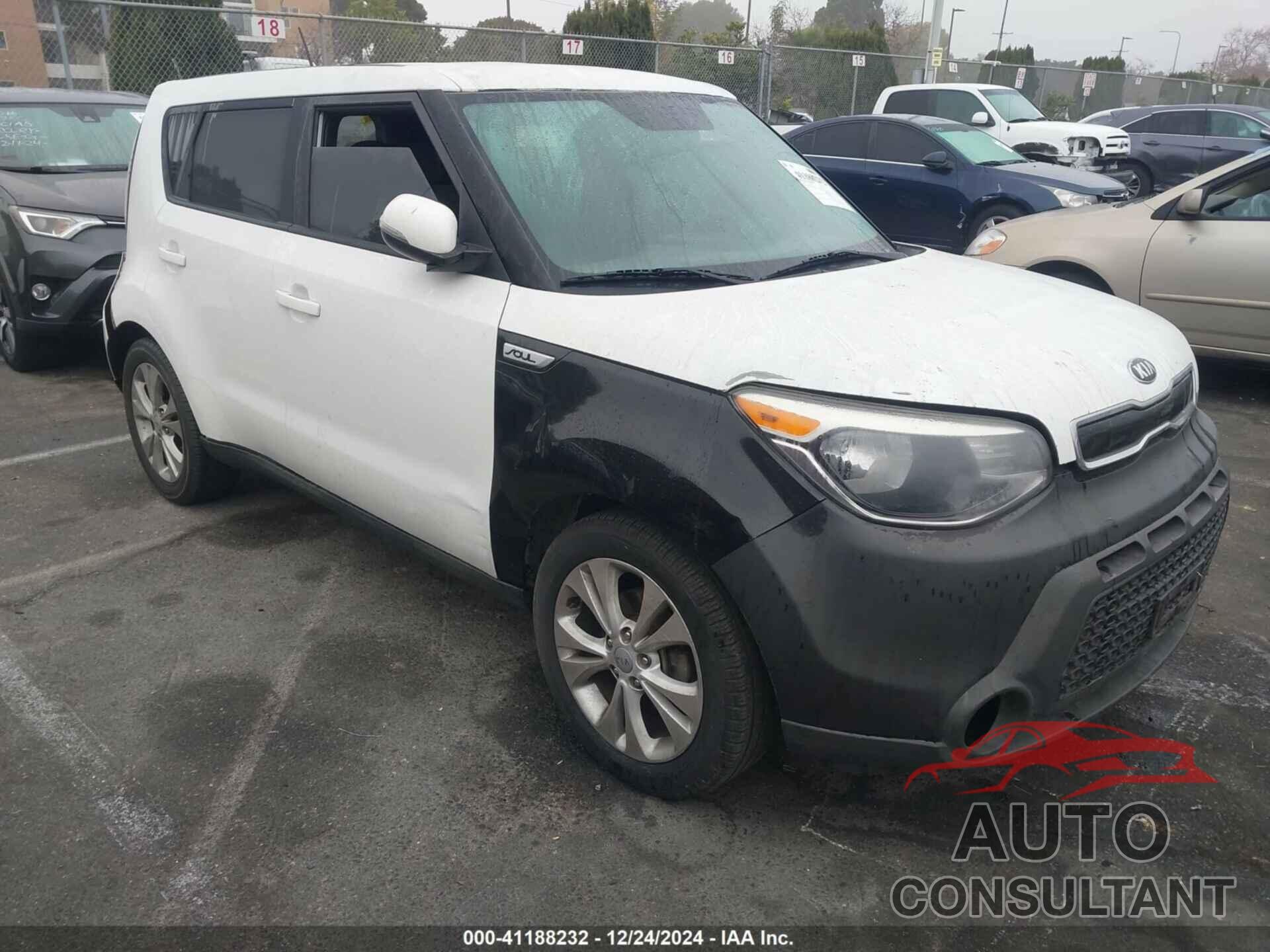 KIA SOUL 2014 - KNDJP3A53E7059909