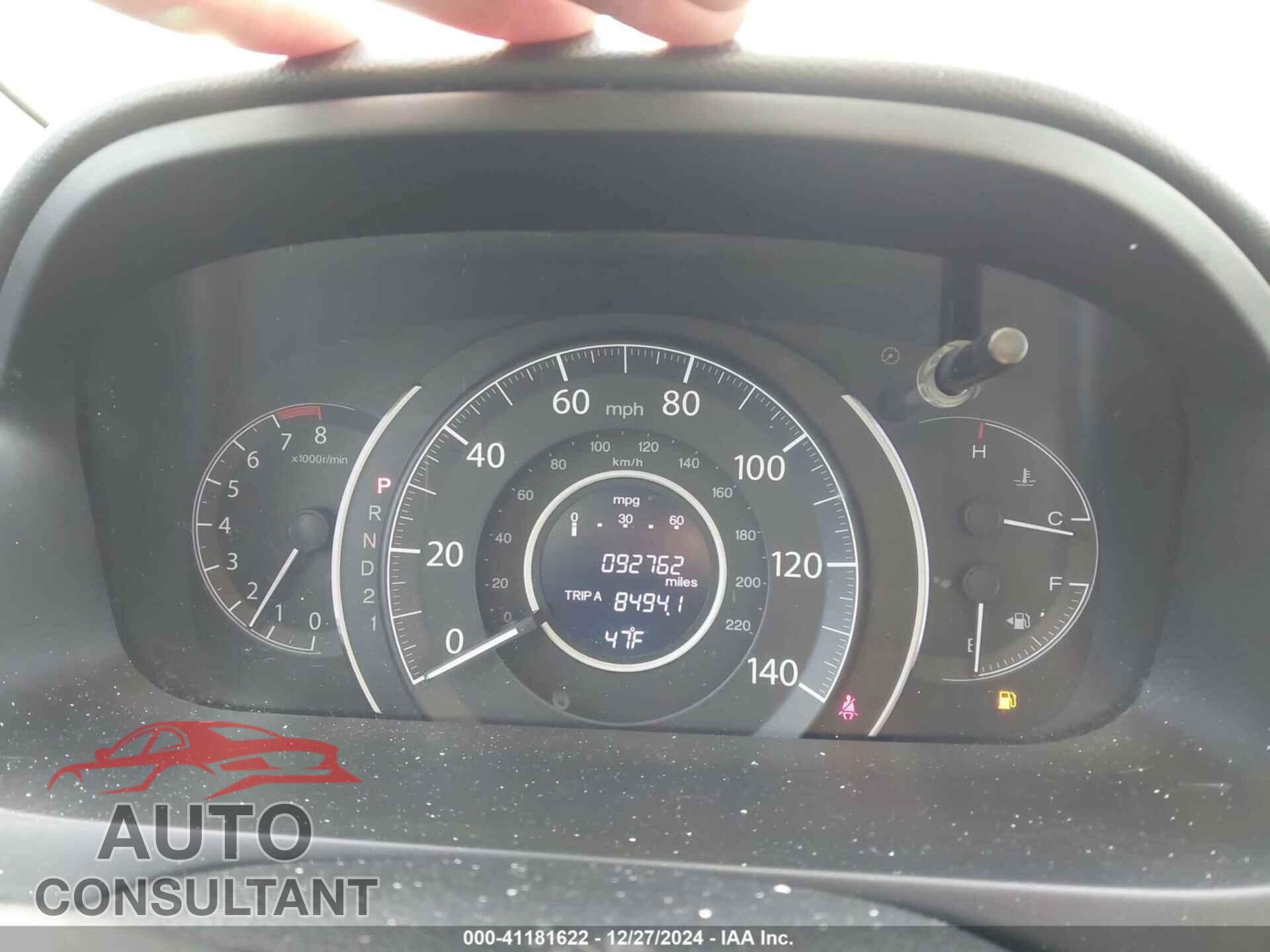 HONDA CR-V 2012 - 2HKRM4H75CH608480