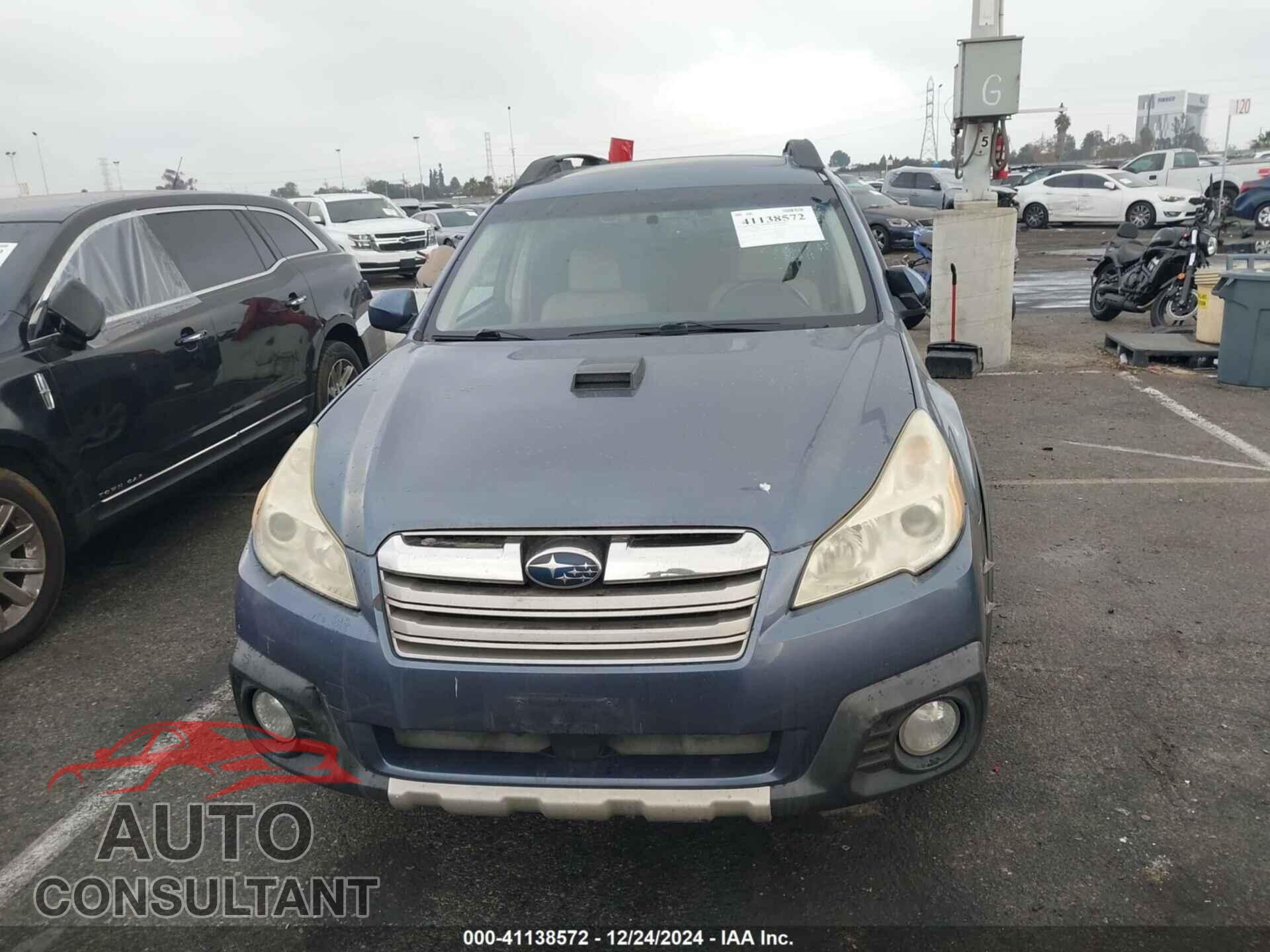 SUBARU OUTBACK 2013 - 4S4BRBPC9D3231103