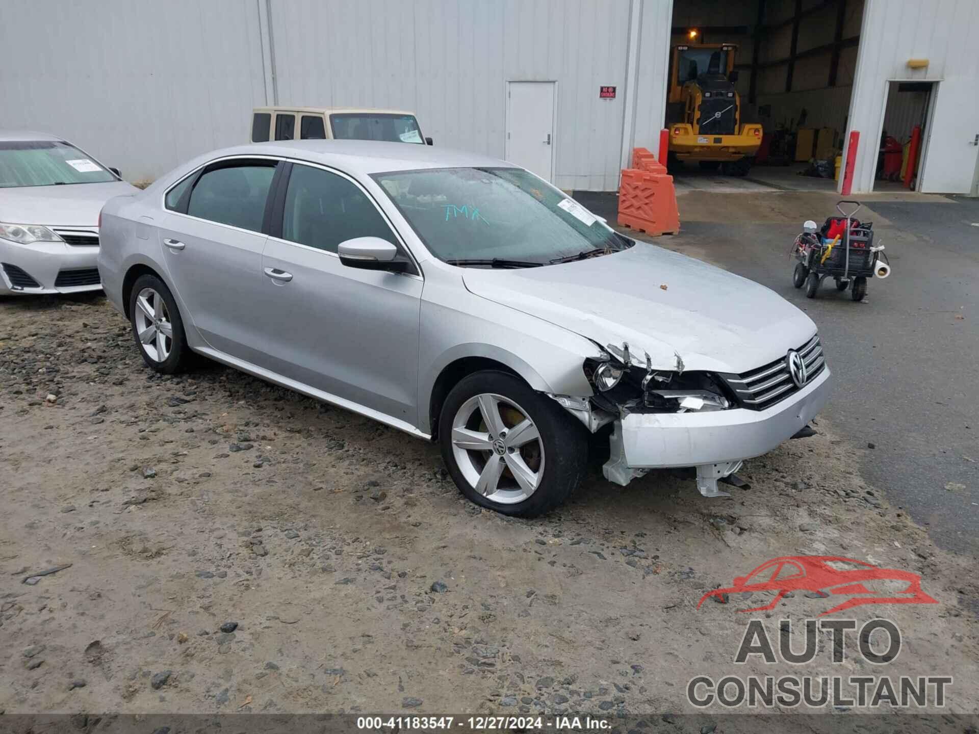 VOLKSWAGEN PASSAT 2013 - 1VWBP7A31DC073515