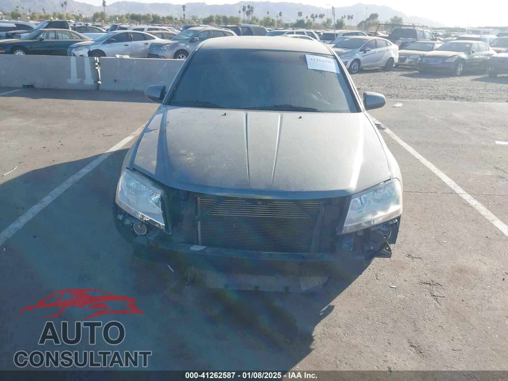 DODGE AVENGER 2012 - 1C3CDZCB6CN223500