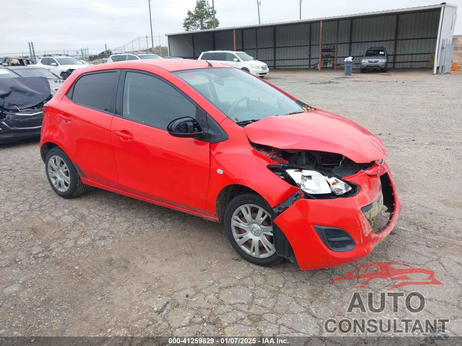 MAZDA MAZDA2 2011 - JM1DE1HY7B0109951
