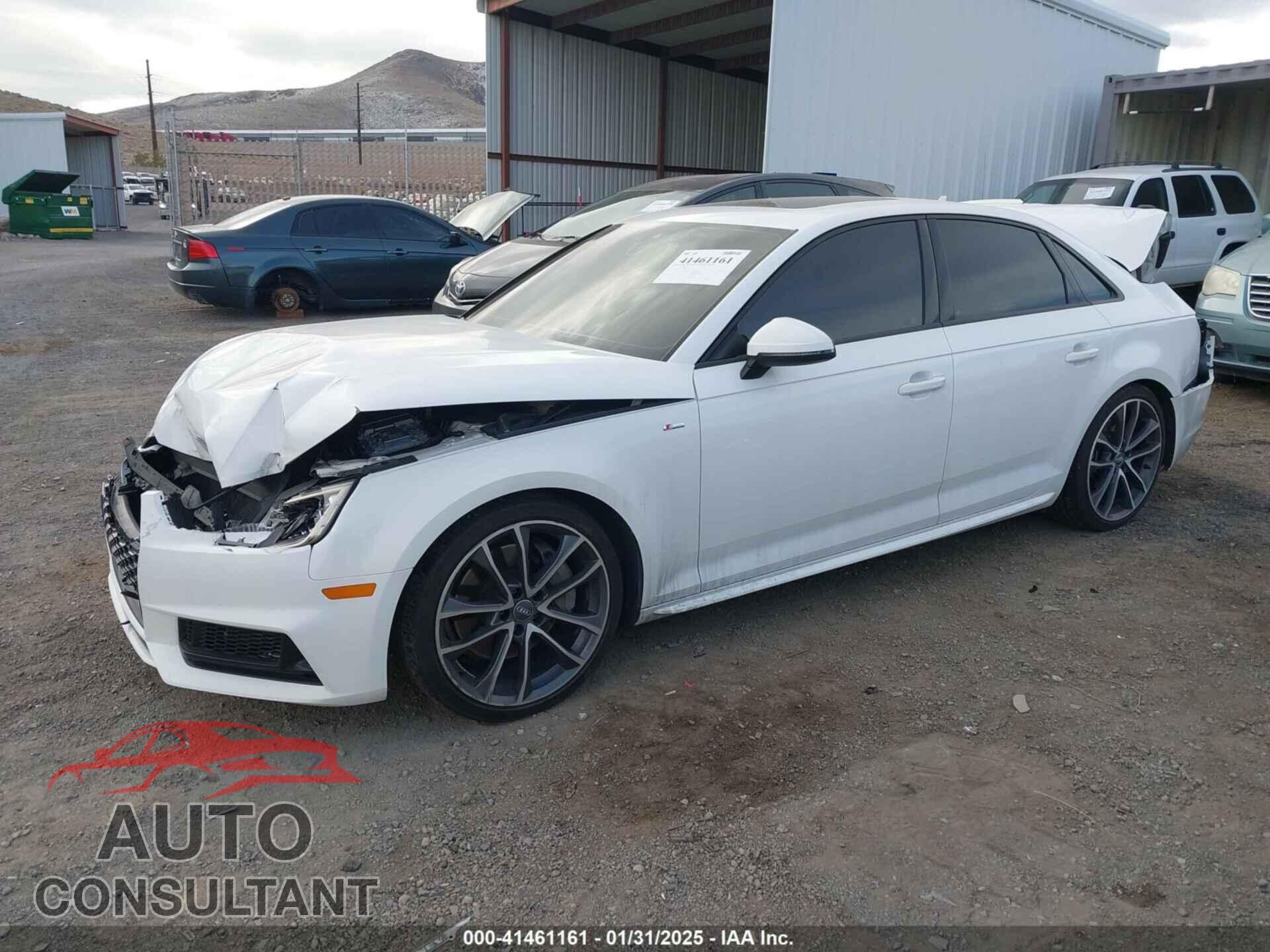AUDI A4 2018 - WAUDNAF40JA053308