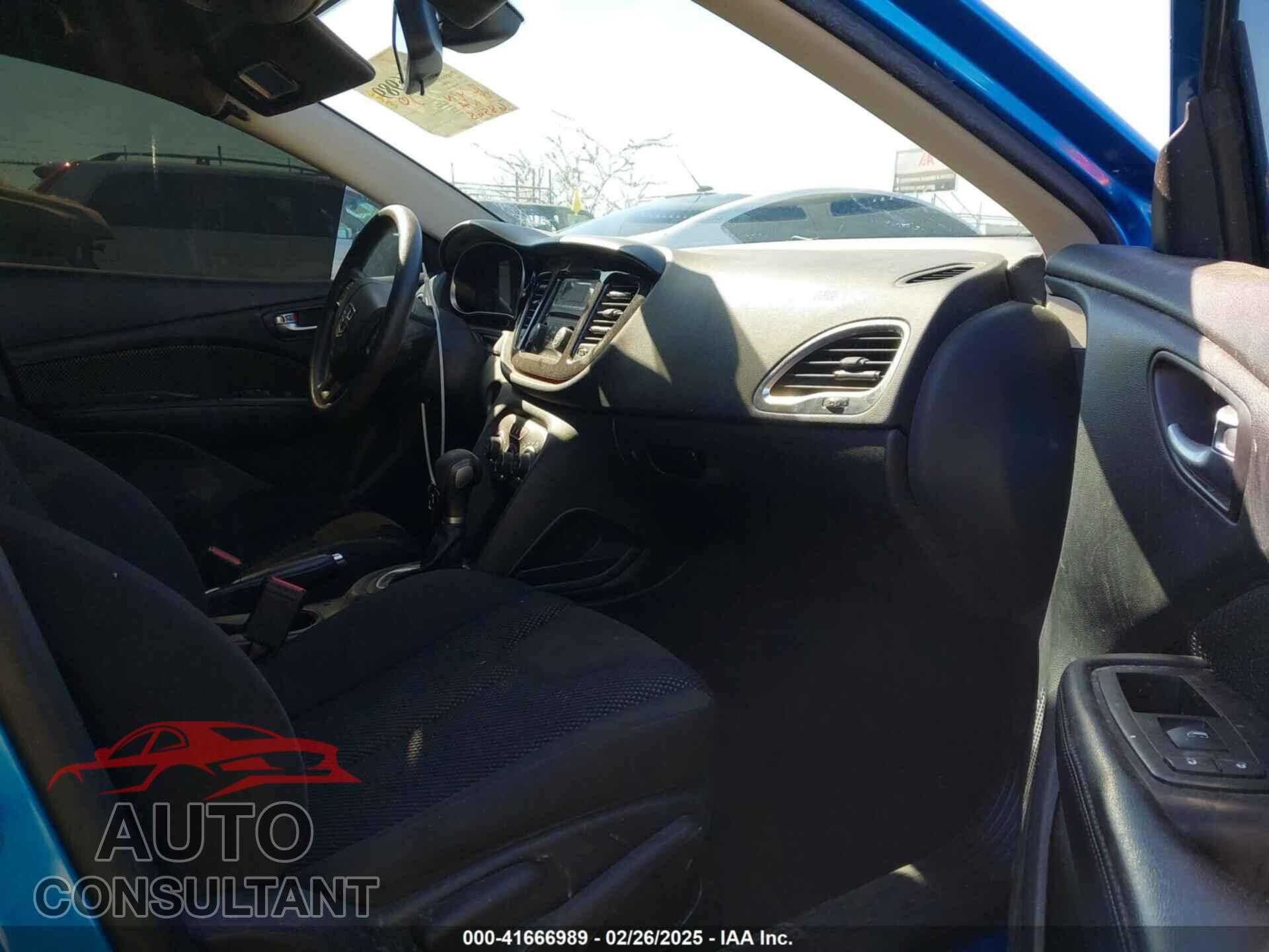 DODGE DART 2015 - 1C3CDFAA8FD266822