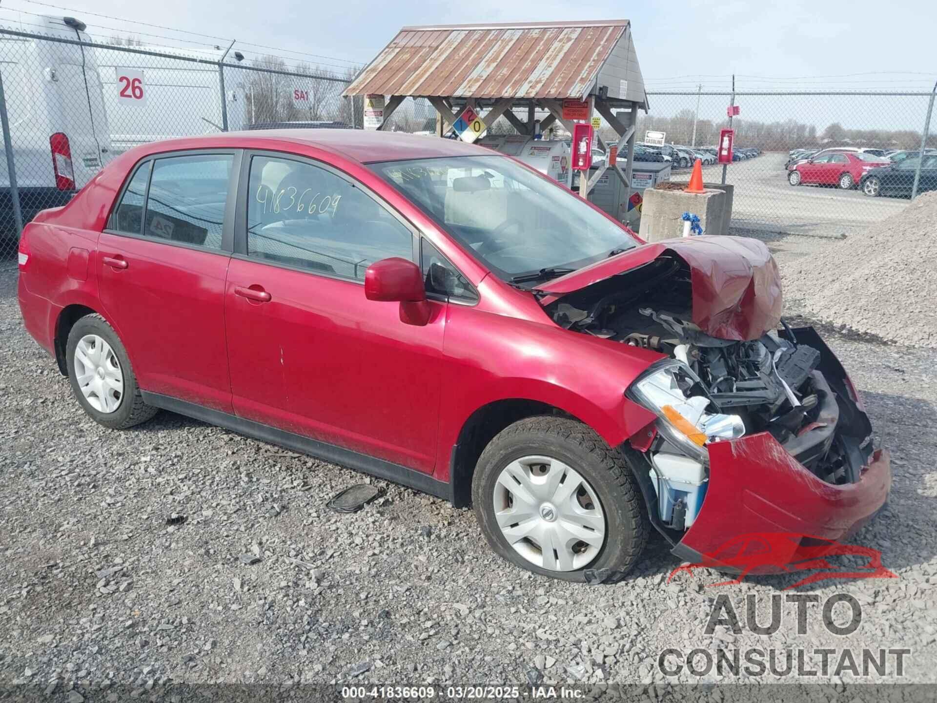 NISSAN VERSA 2011 - 3N1BC1AP2BL392635